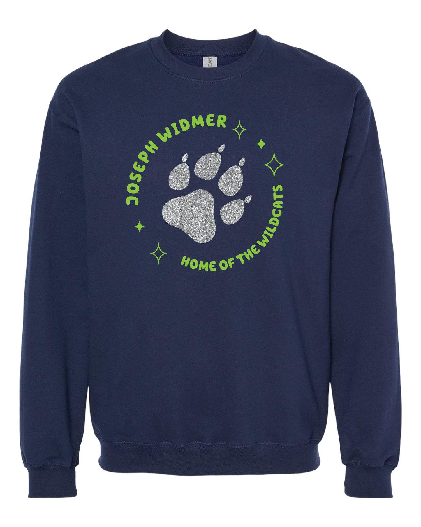 Wildcat Glitter Crewneck Sweatshirt