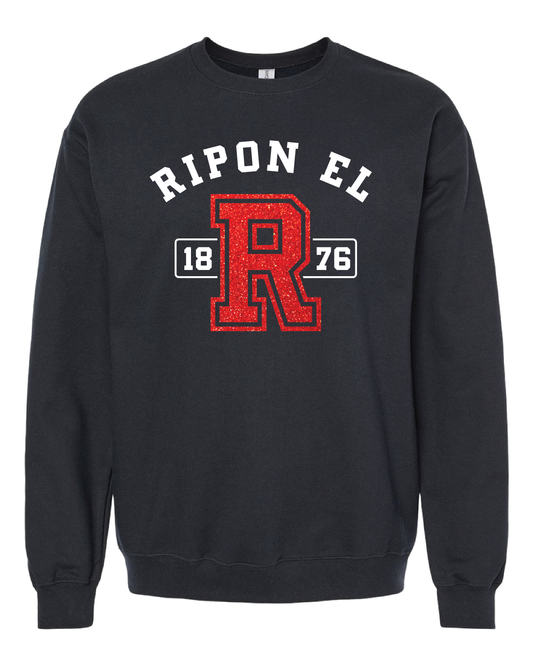 Indians Glitter Crewneck Sweatshirt