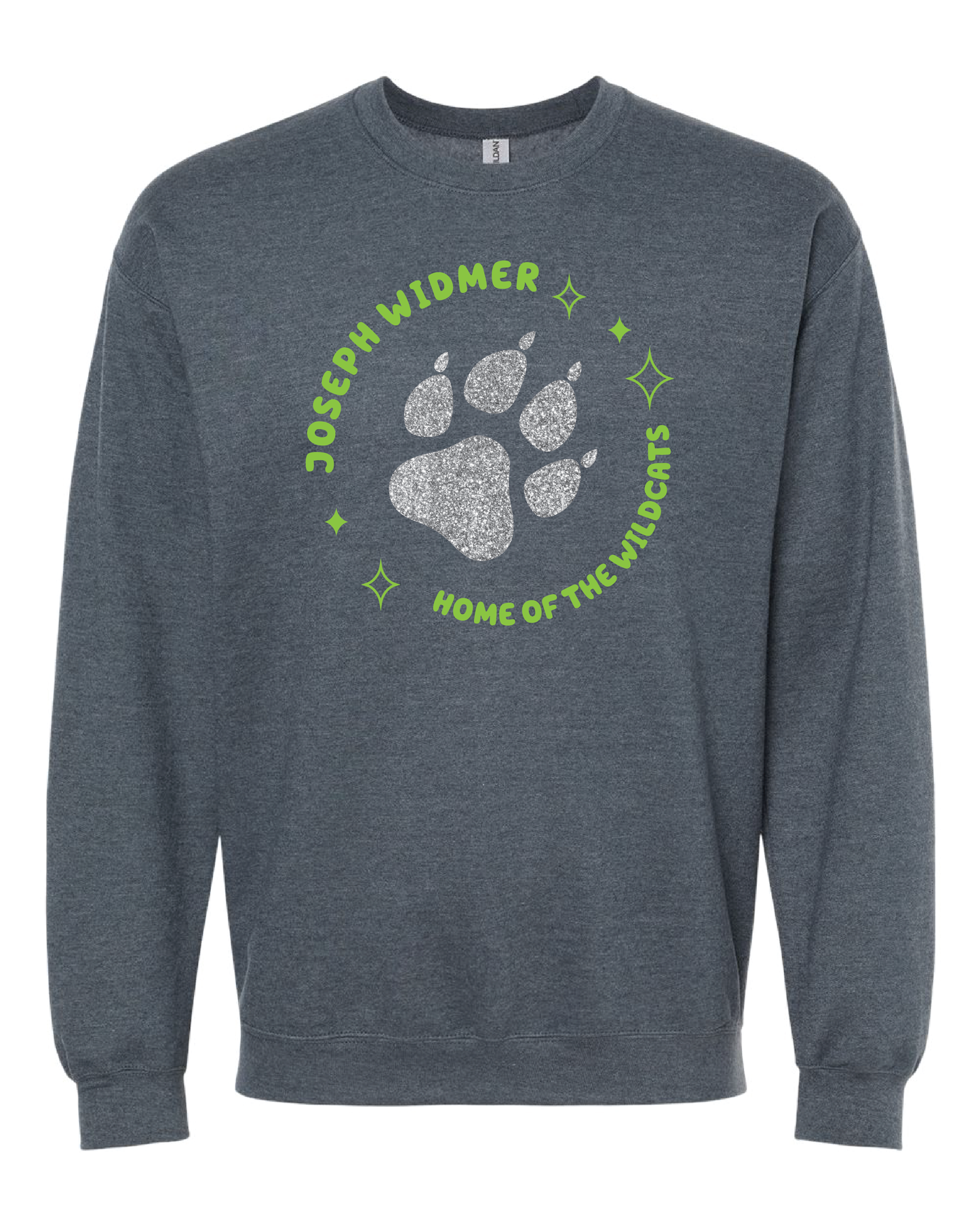 Wildcat Glitter Crewneck Sweatshirt