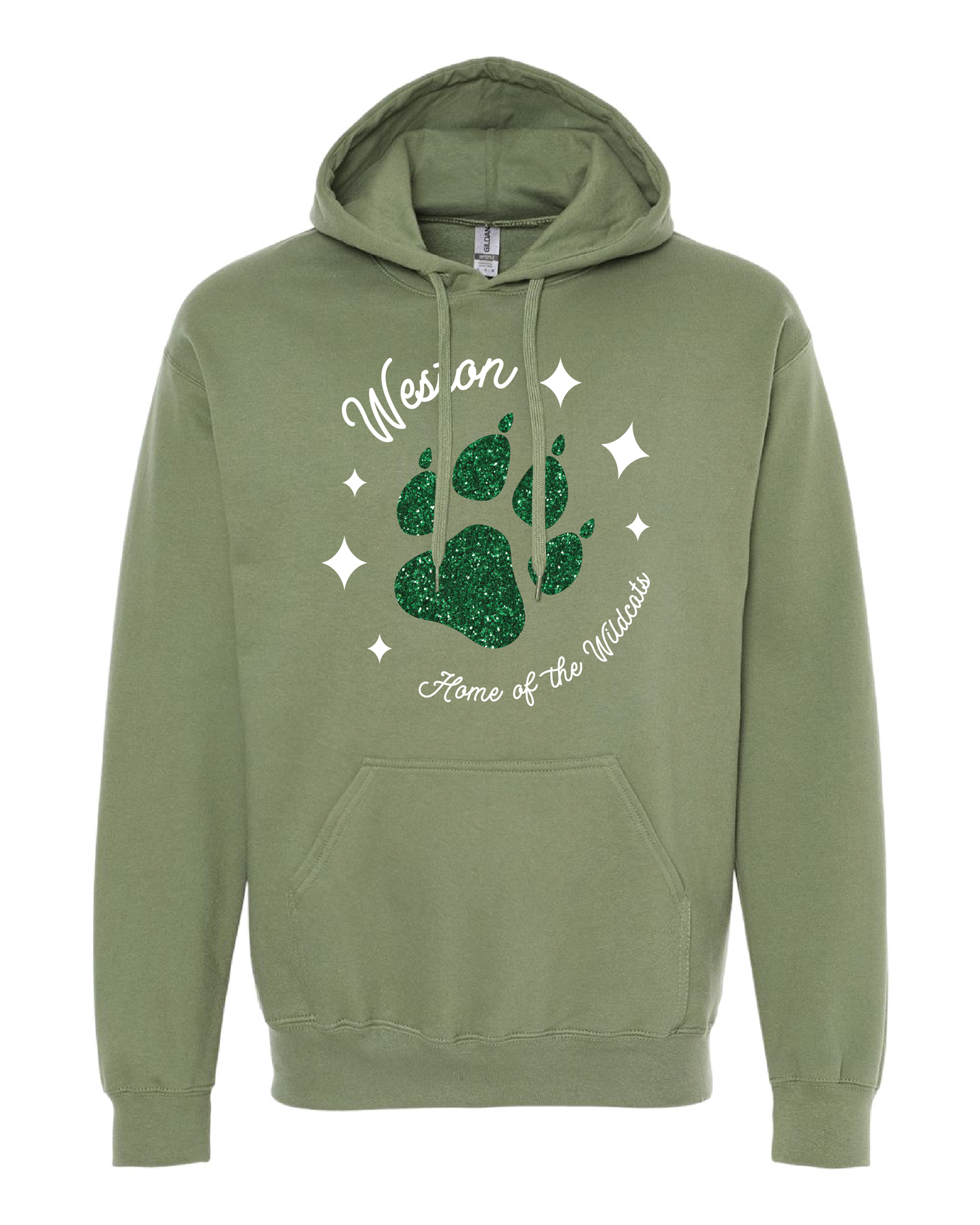 Wildcats Glitter Hoodie