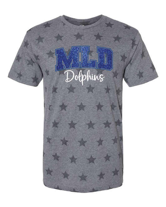 Glitter Dolphins Tee
