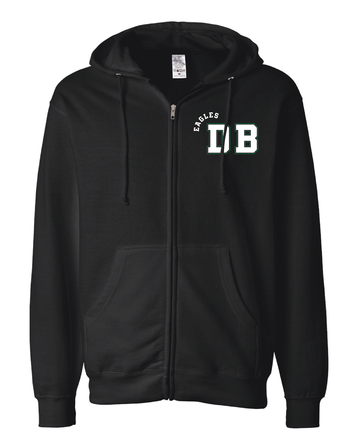 Collegiate Eagles Zip Up Hoodie