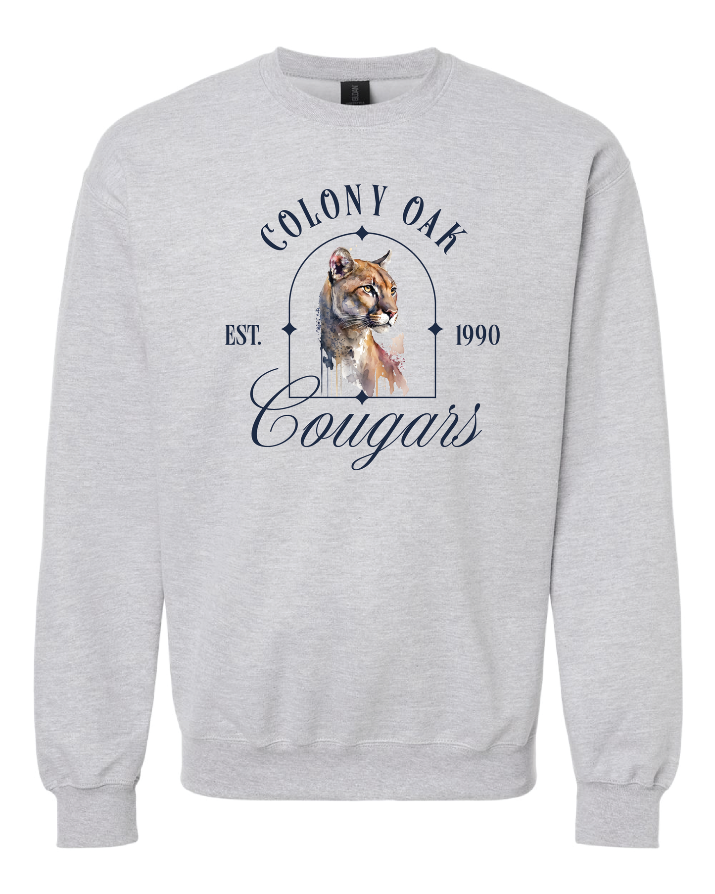 Classy Cougars Crewneck Sweatshirt