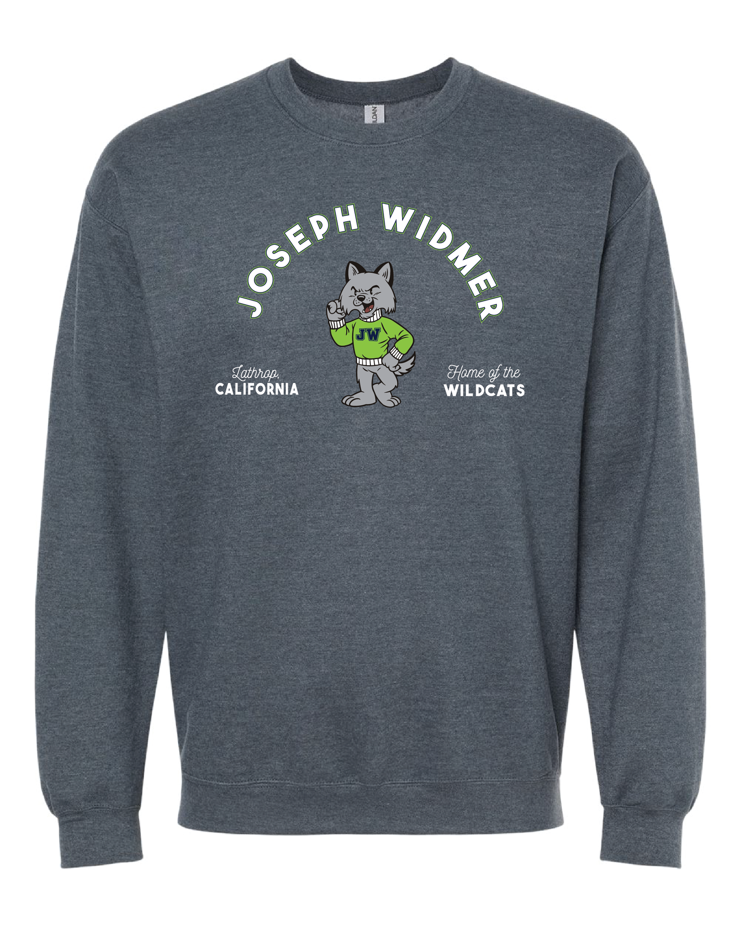 Wildcat Caricature Crewneck Sweatshirt