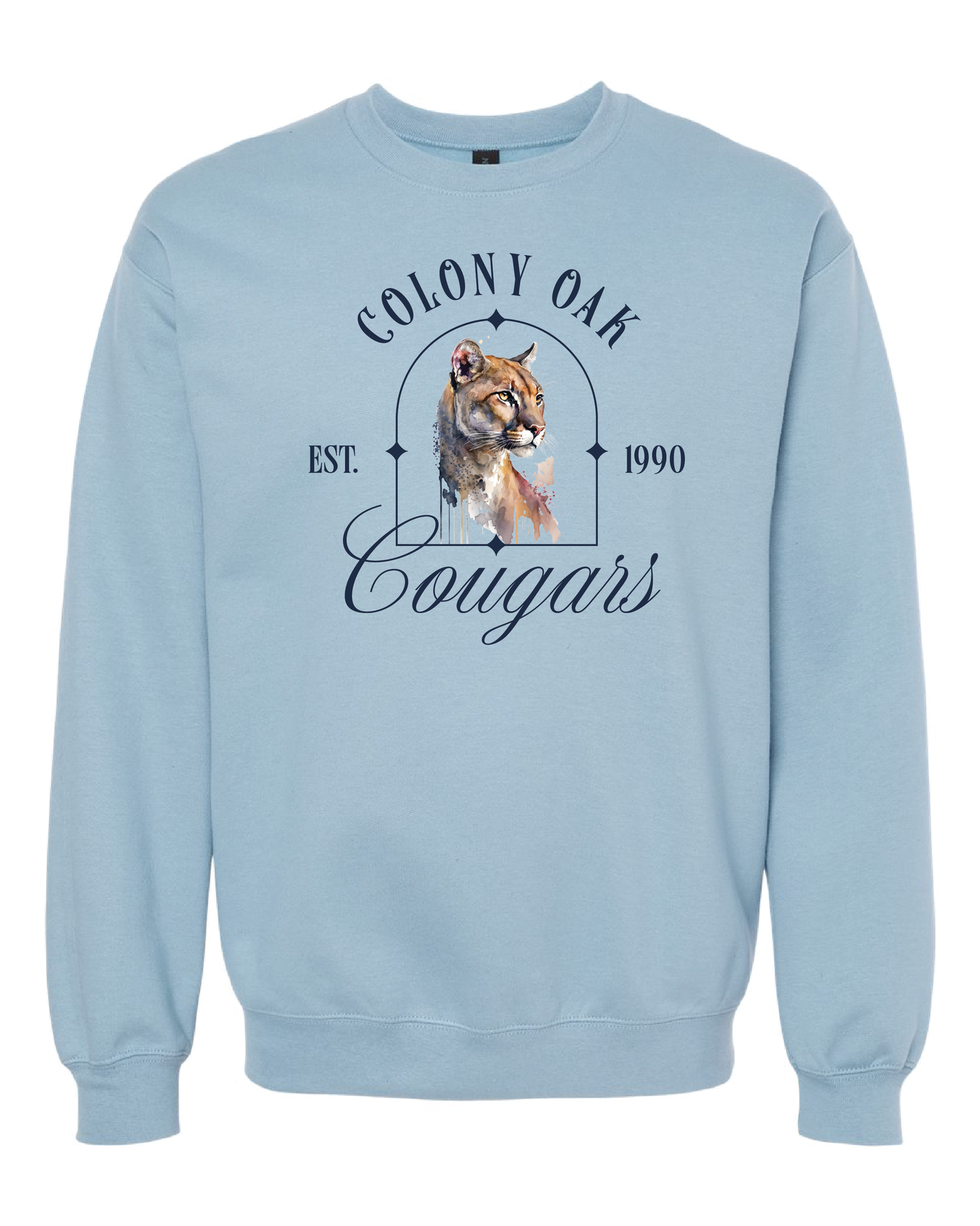 Classy Cougars Crewneck Sweatshirt
