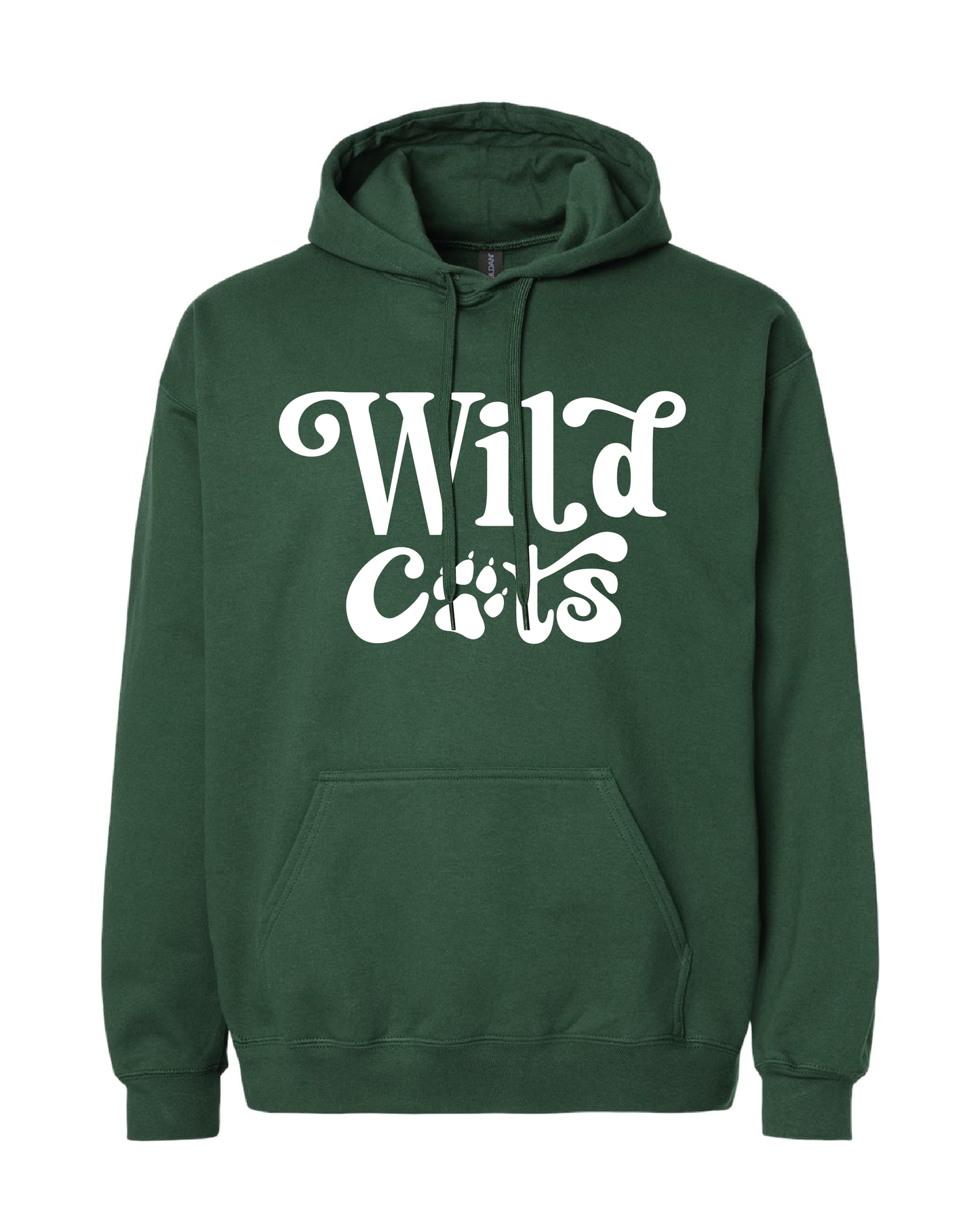 Wildcats Puff Paint Hoodie