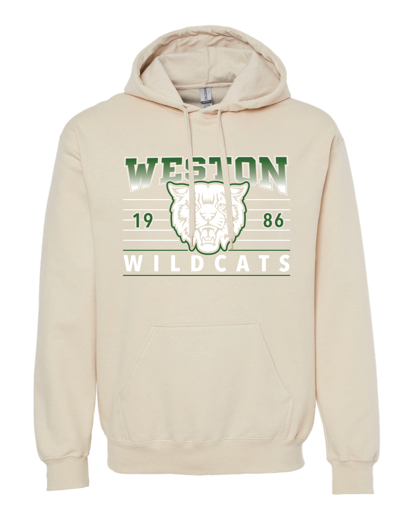Ombre Wildcats Hoodie