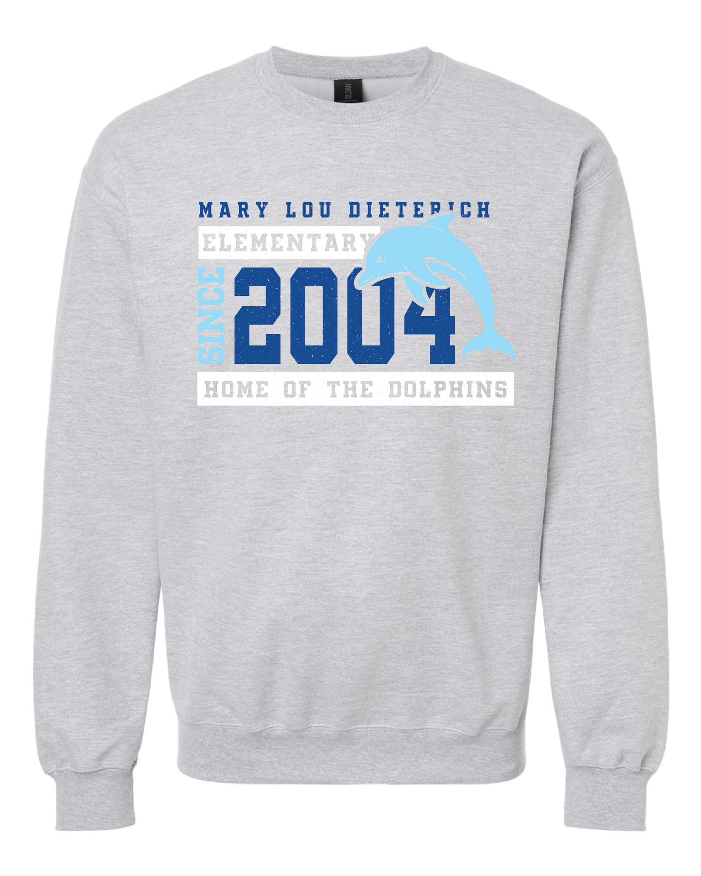 Vintage Dolphins Crewneck Sweatshirt
