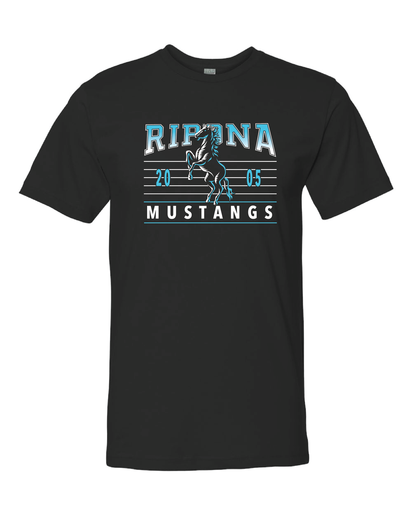 LAST CALL Ombre Mustangs Tee ADULT