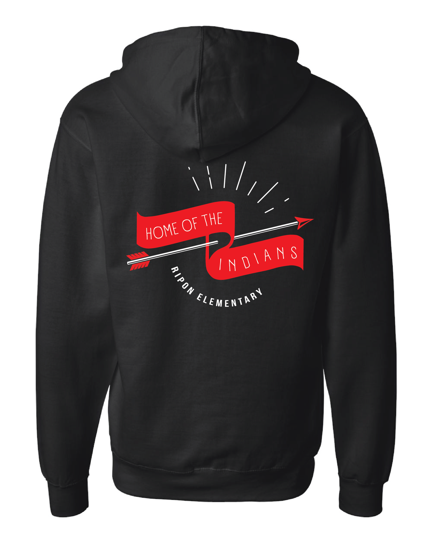 Ripon El Banner Zip Up Hoodie