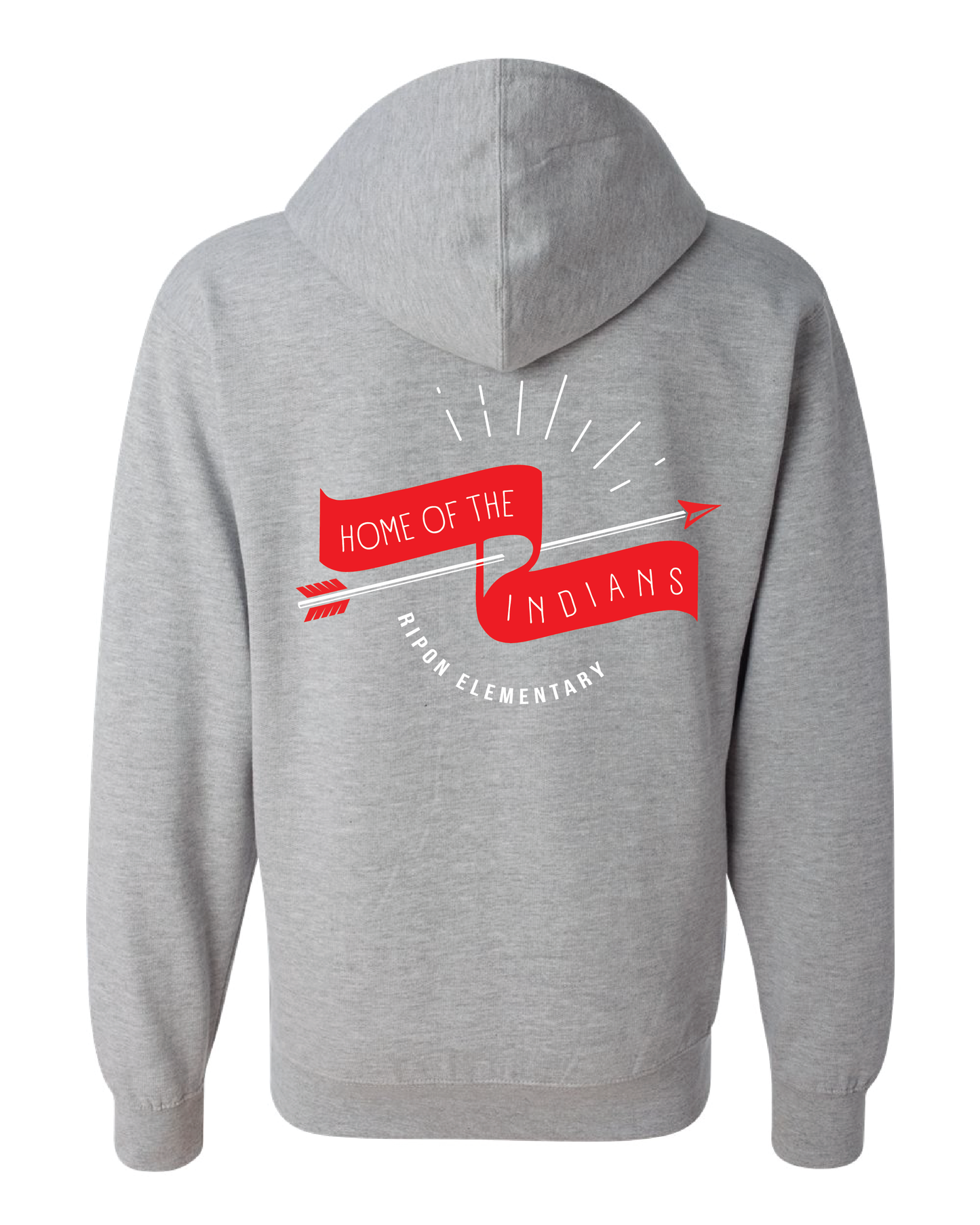 Ripon El Banner Zip Up Hoodie