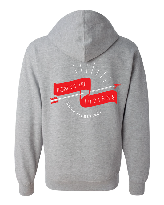 Ripon El Banner Zip Up Hoodie