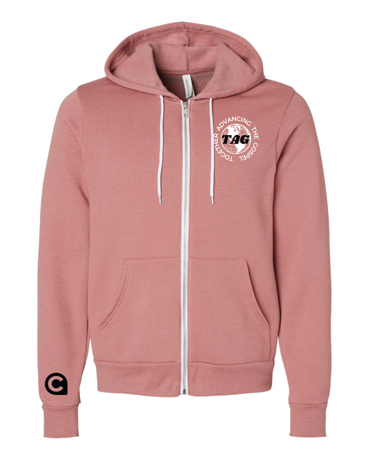 TAG You're It Zip Up Hoodie