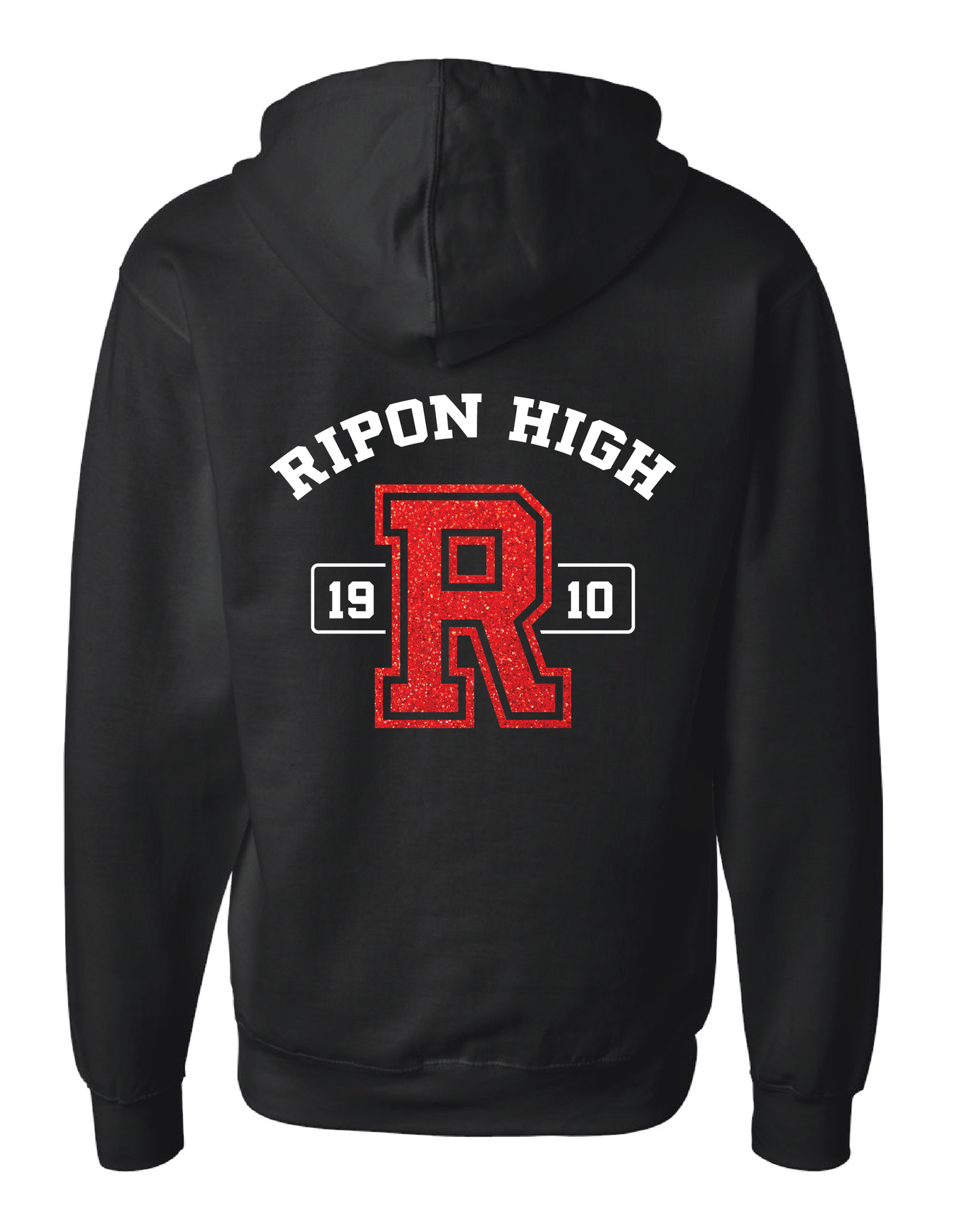 RHS Glitter Zip Up Hoodie