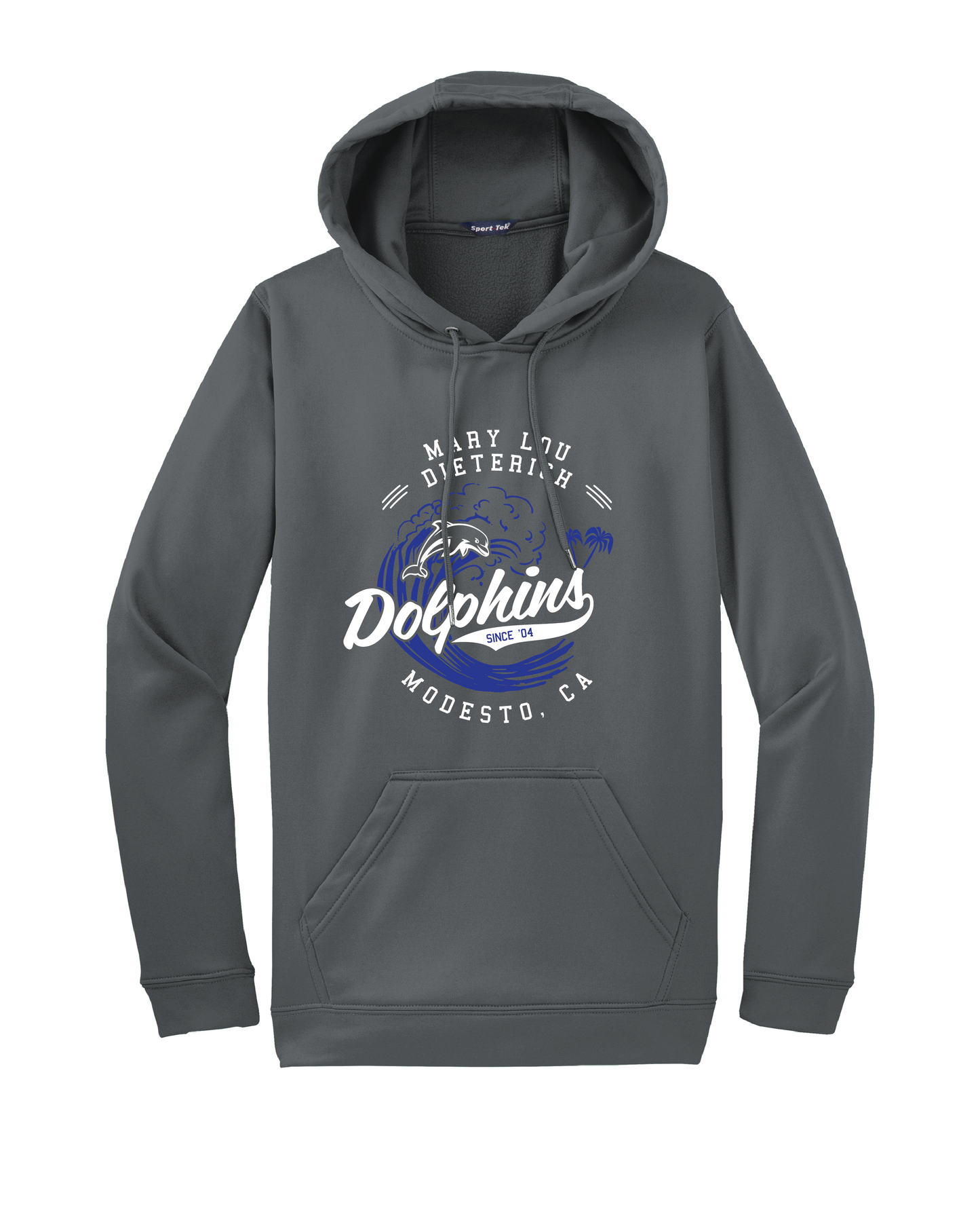 Surfing Dolphins Hoodie