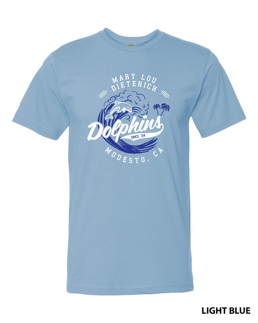 Surfing Dolphins Tee