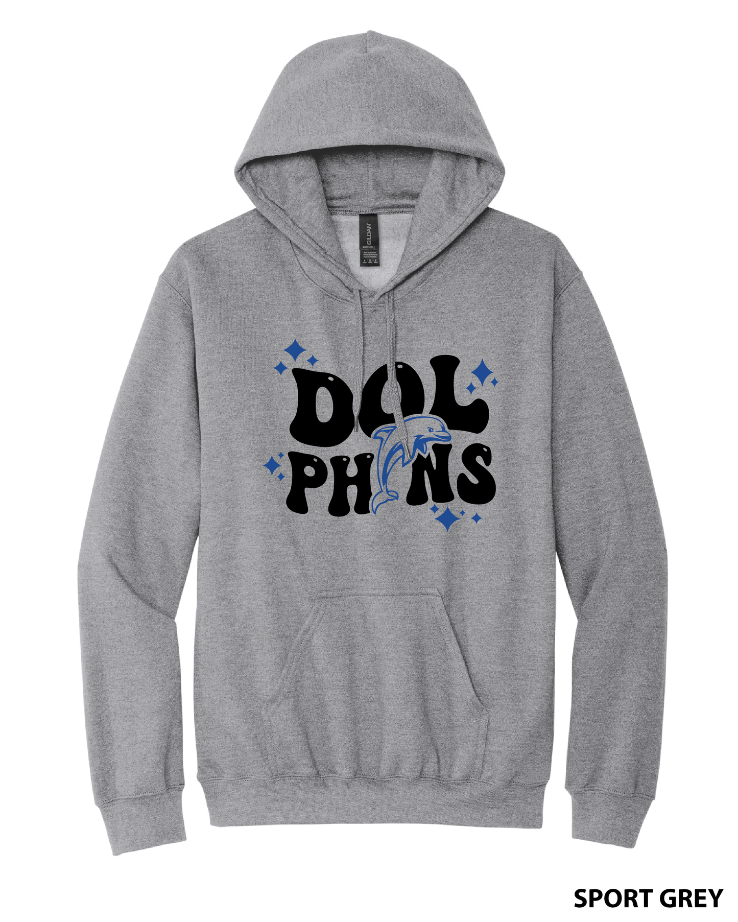Groovy Dolphins Hoodie