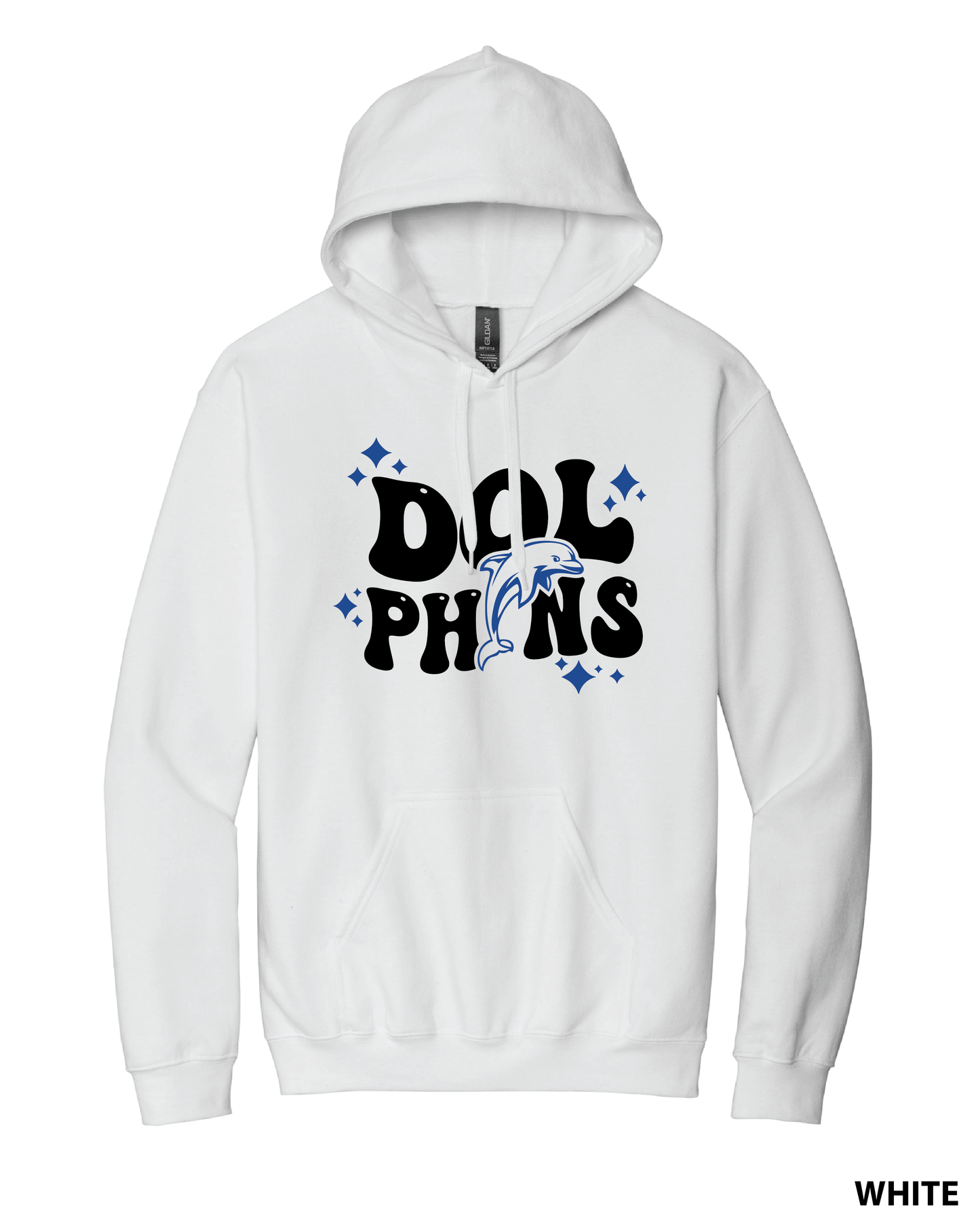 Groovy Dolphins Hoodie