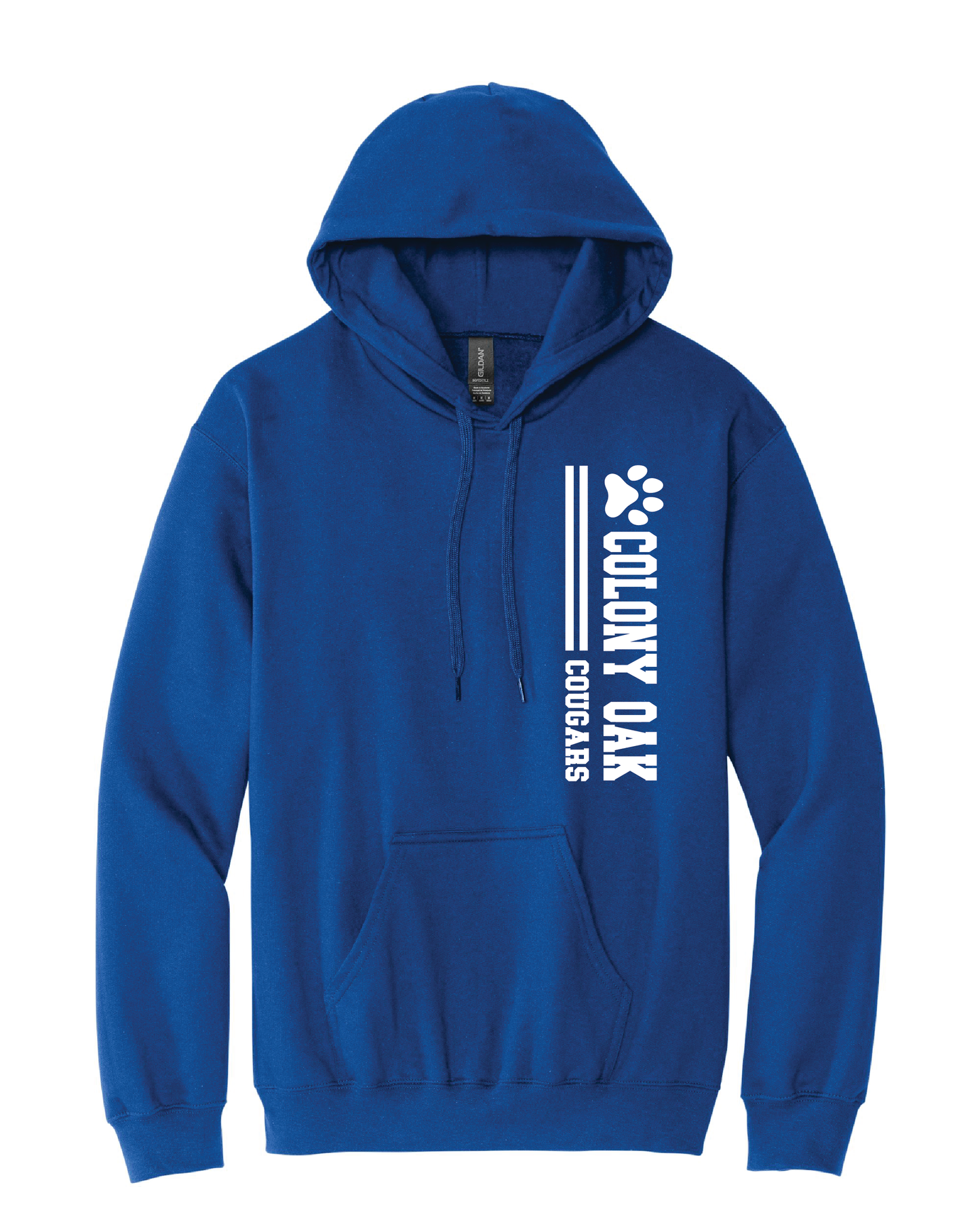 Cougar Puff Paint Hoodie