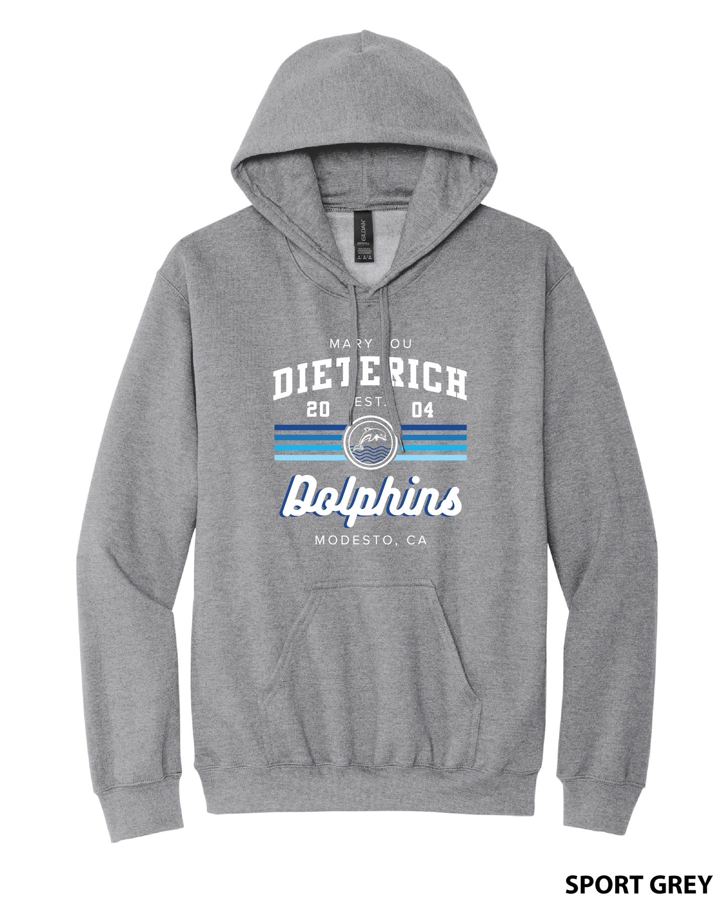Ombre Dolphins Hoodie
