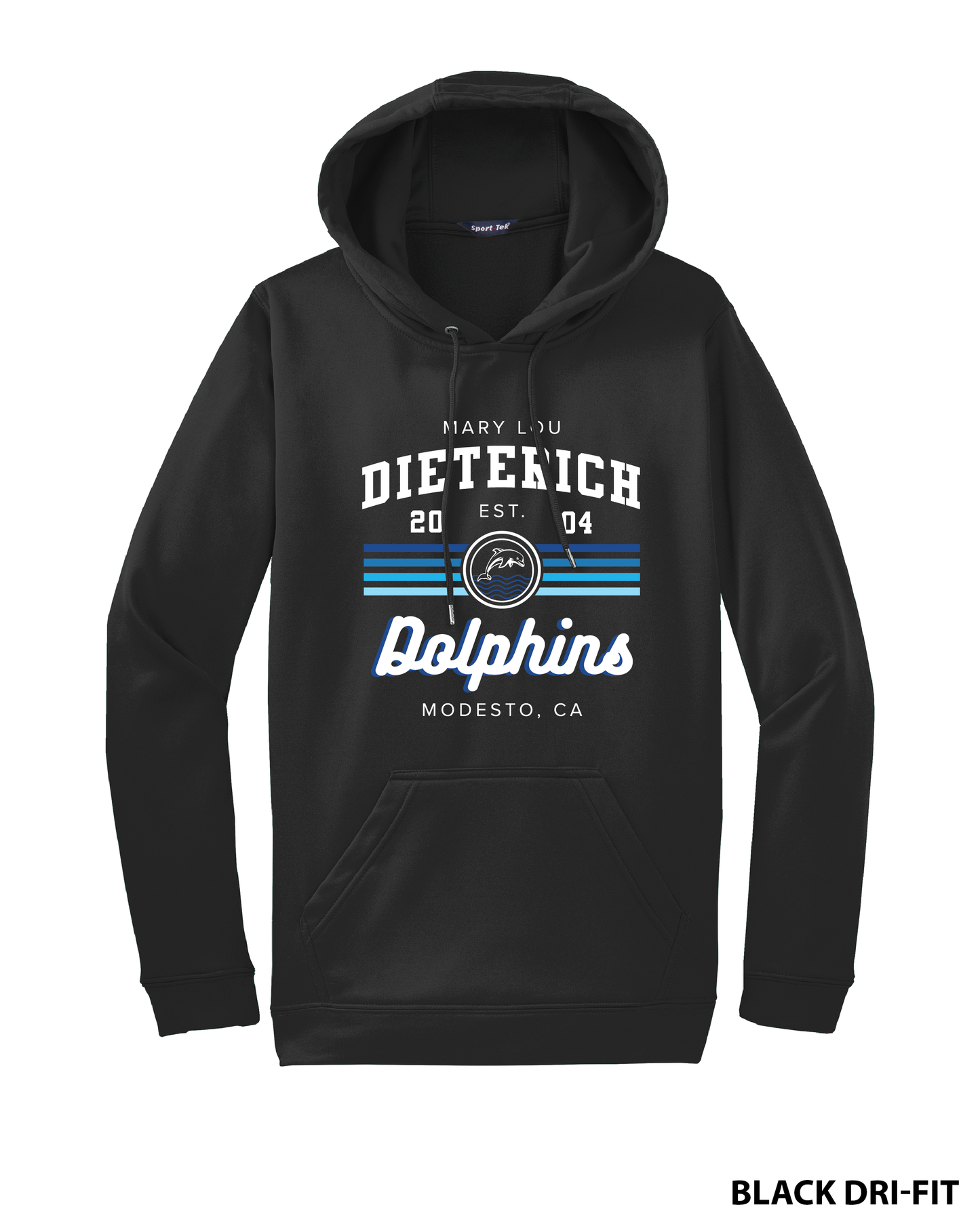 Ombre Dolphins Hoodie