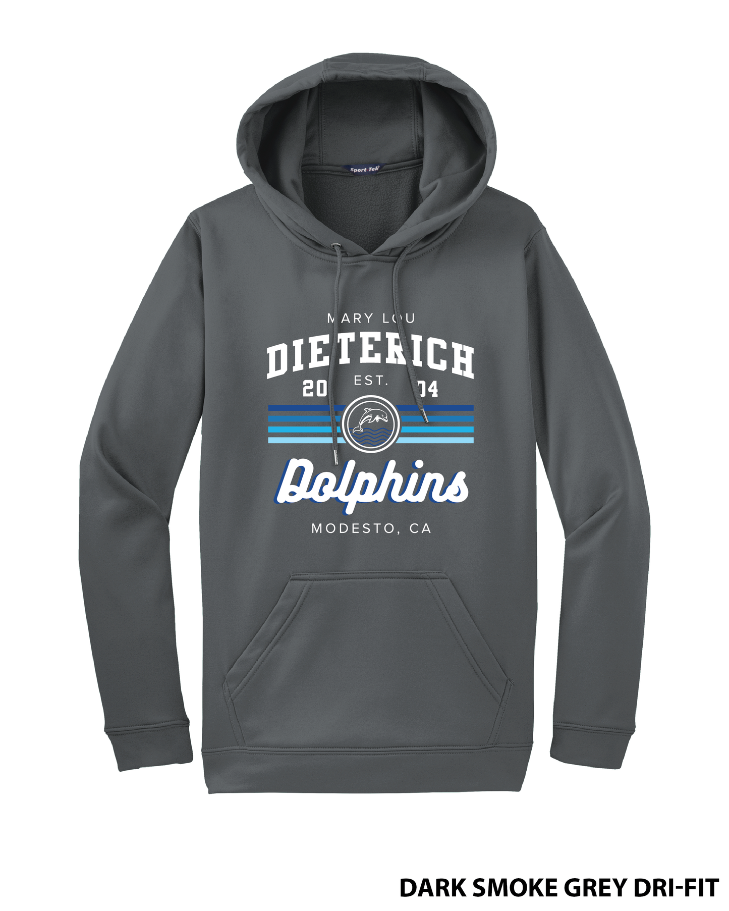 Ombre Dolphins Hoodie