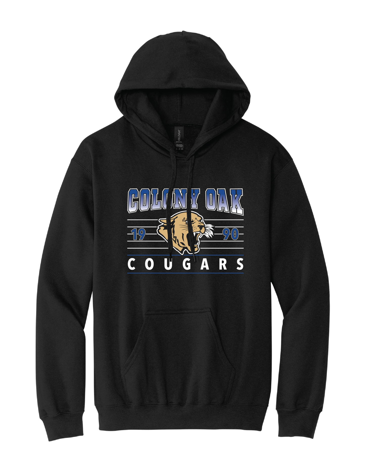 Ombre Cougar Hoodie