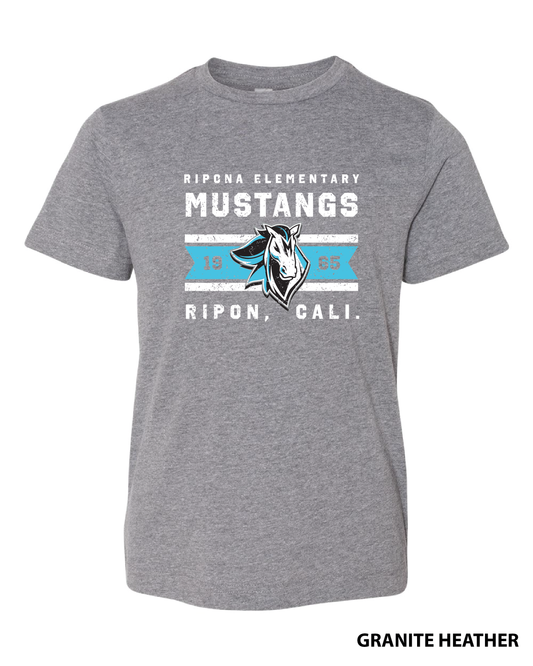 Vintage Mustang Tie Dye Tee