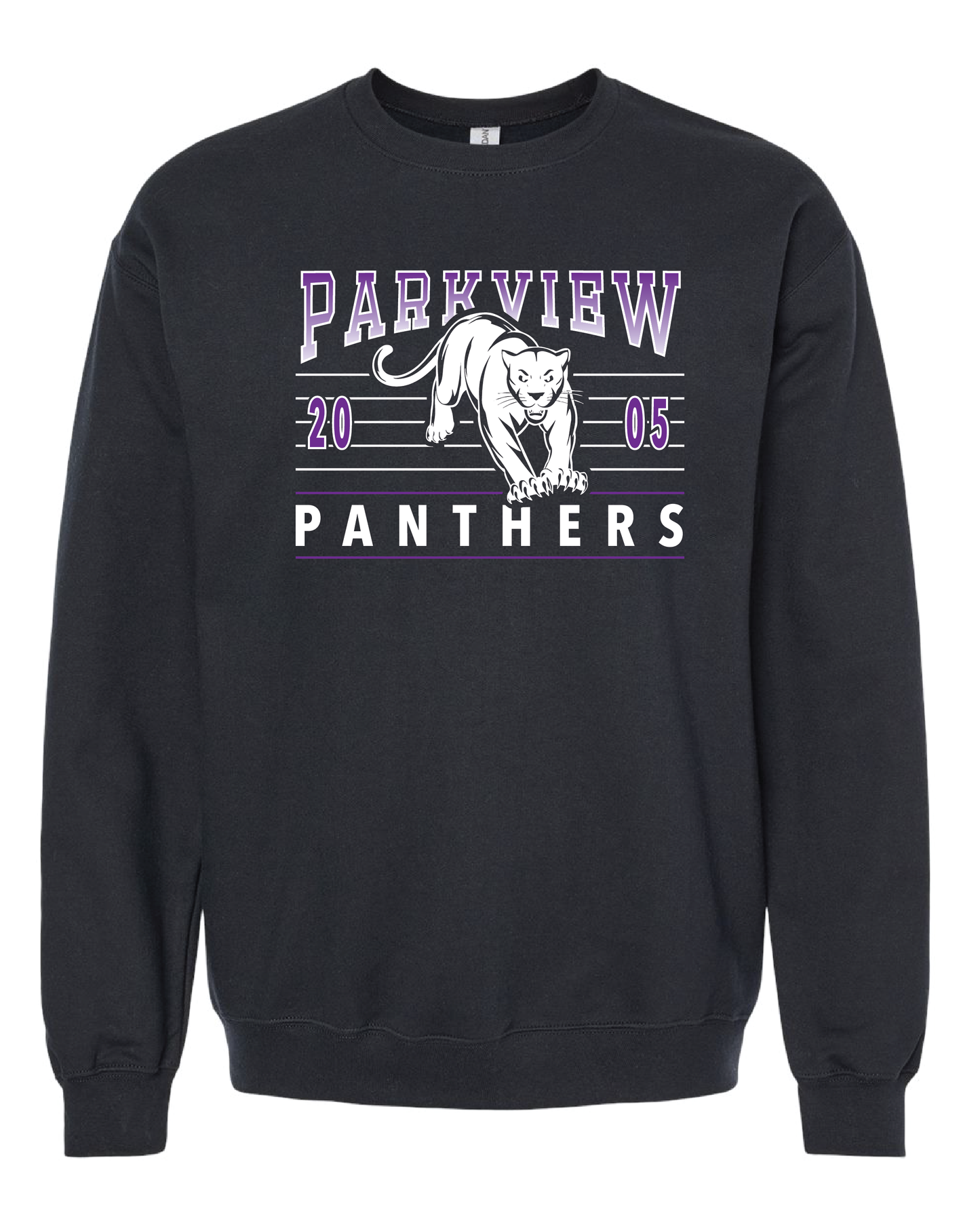 Ombre Panther Crewneck Sweatshirt