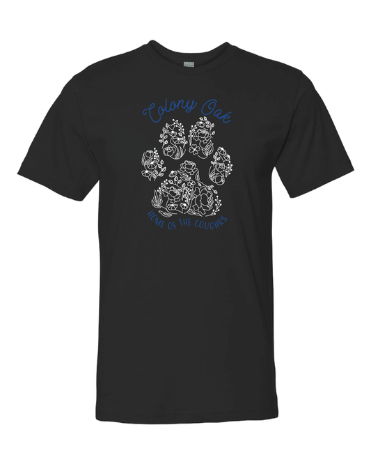 Floral Cougar Tee