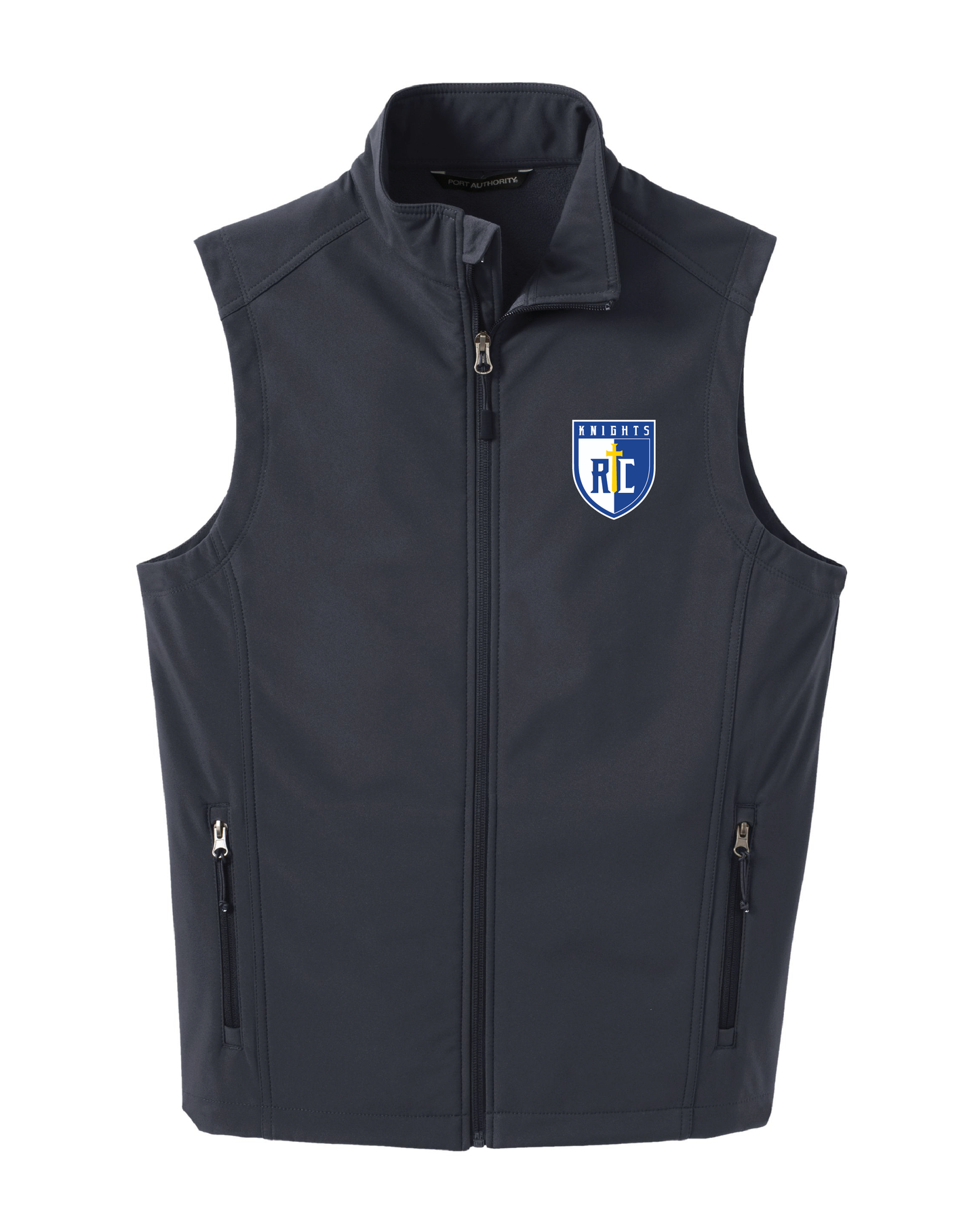 Men's Embroidered Soft Shell Vest