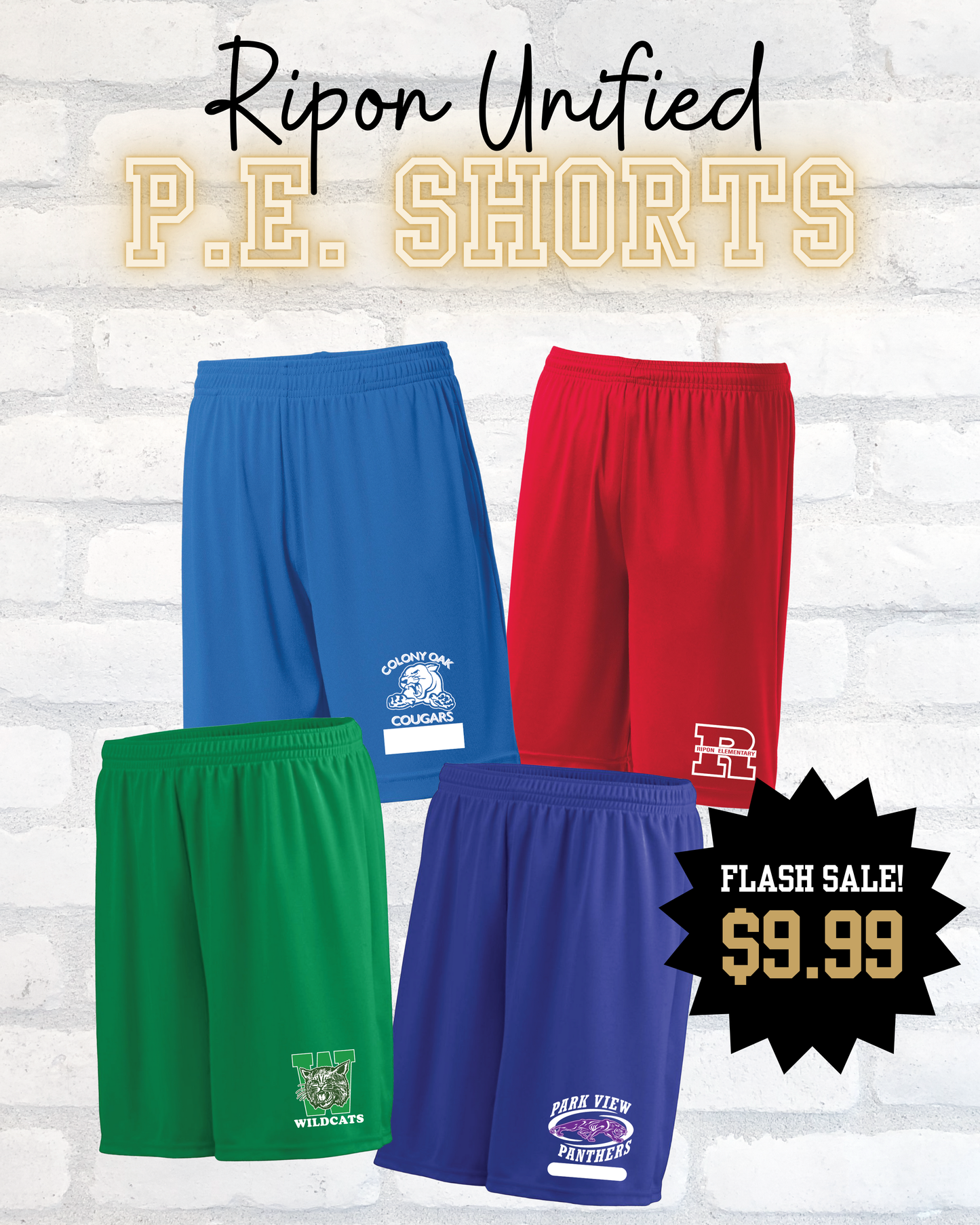 *FLASH SALE* PE Shorts