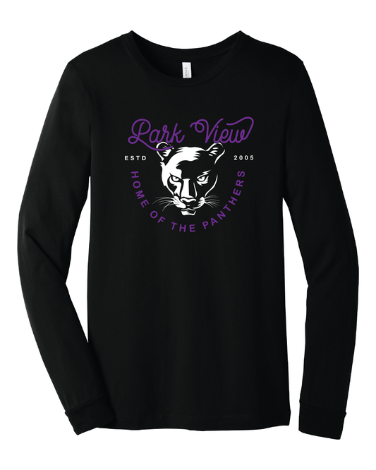 Park View Long Sleeve Tee (choose your logo)
