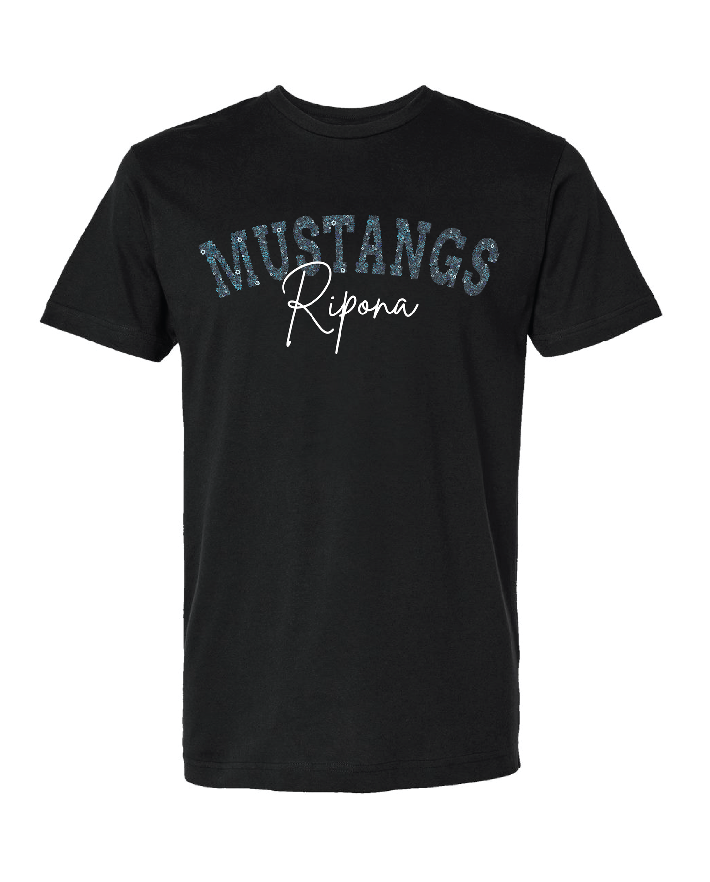 Floral Mustangs Shirt