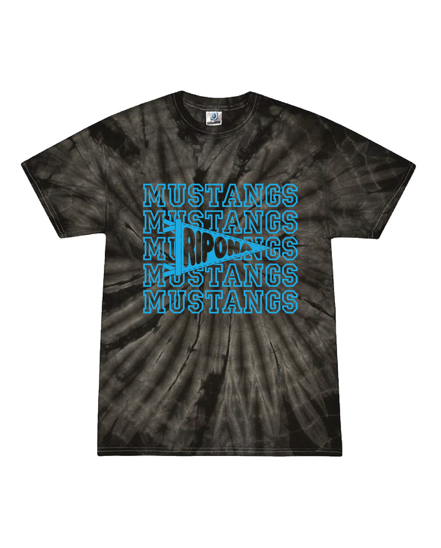 Mustangs Pennant Flag Tee