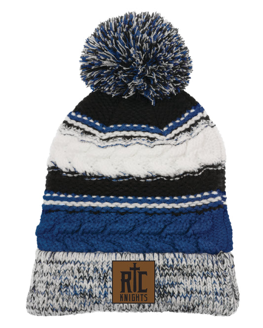 Chunky Pom Pom Beanie