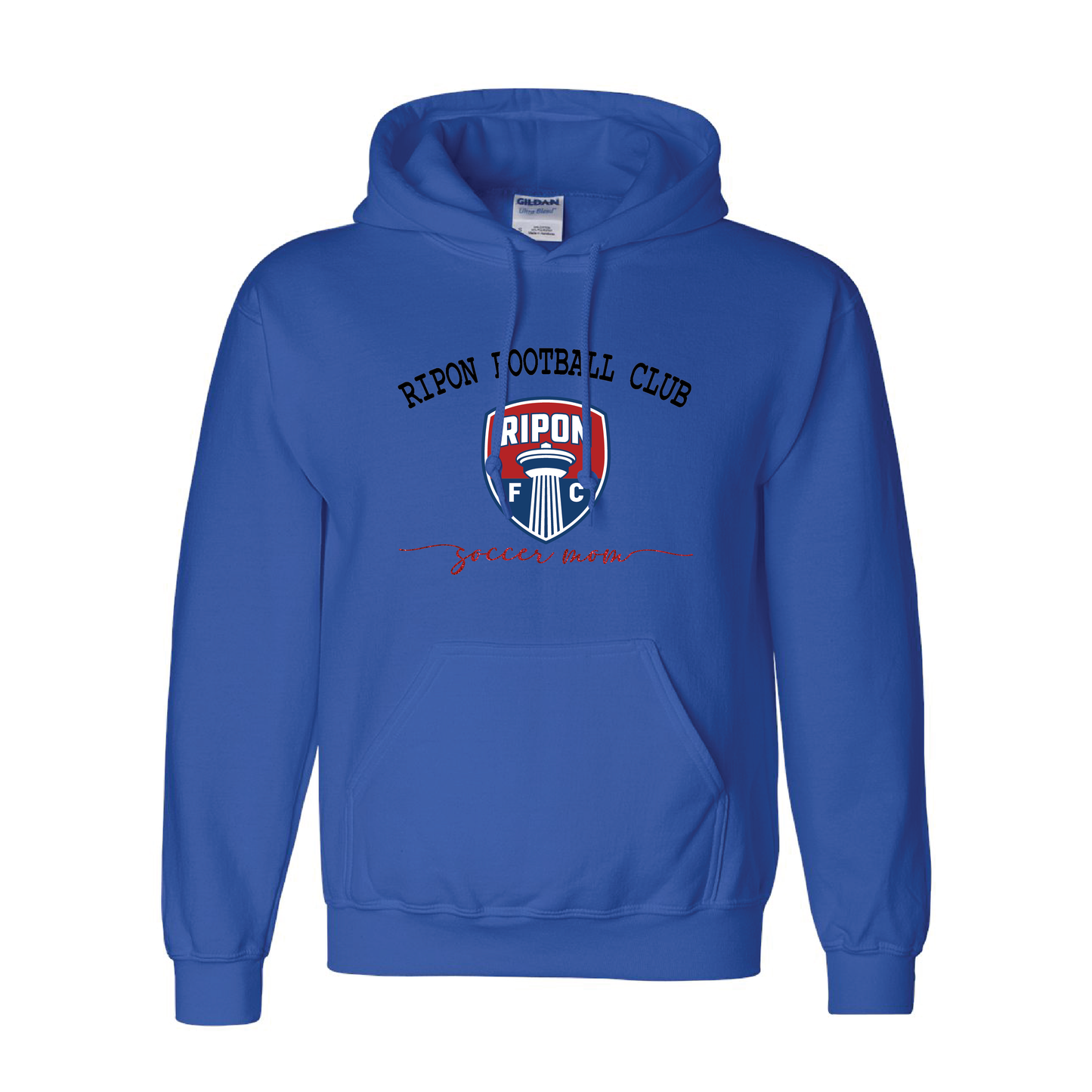 RFC Glitter Soccer Mom Hoodie