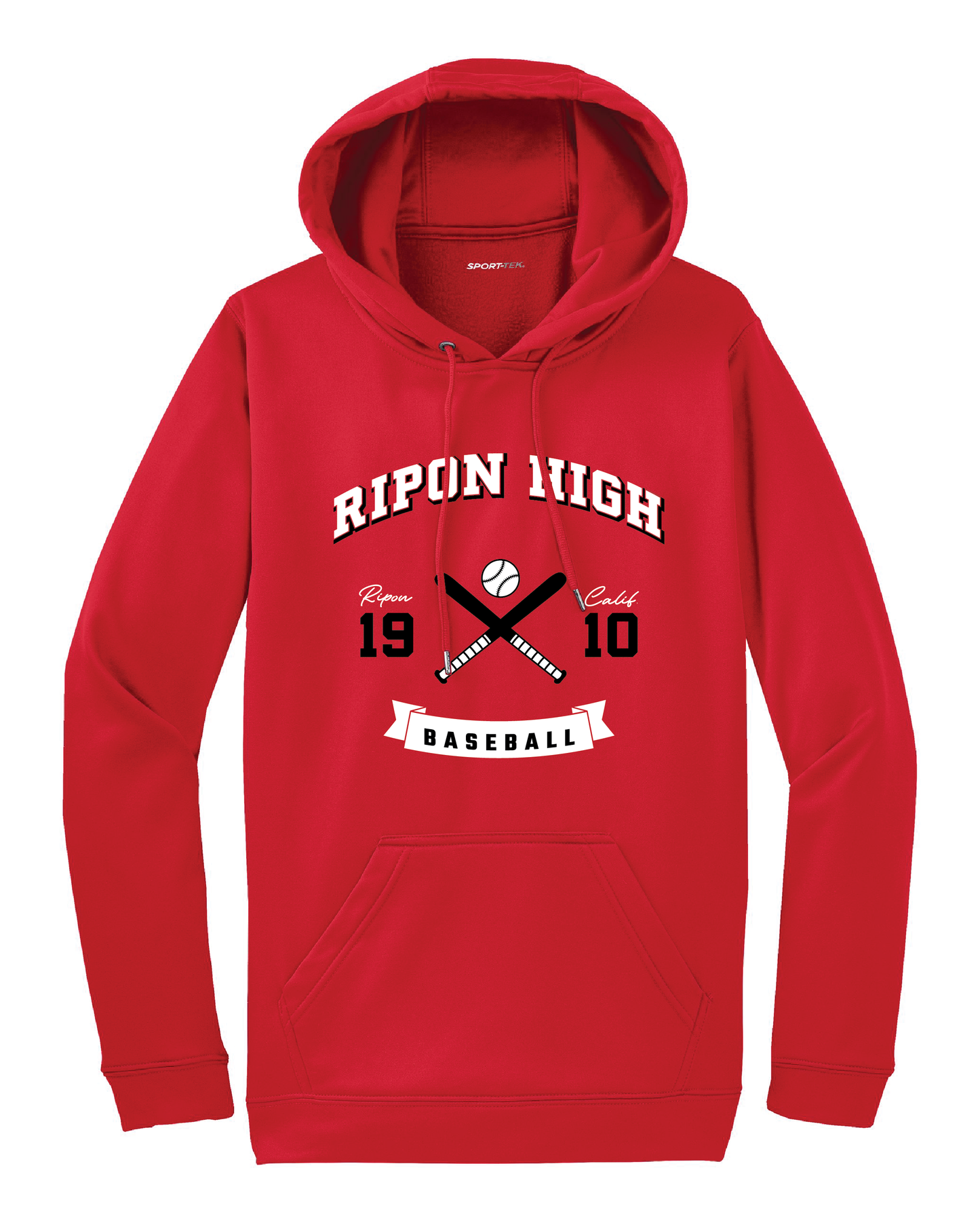 RHS Sports #1 Red Dri-Fit Hoodie (choose your sport)