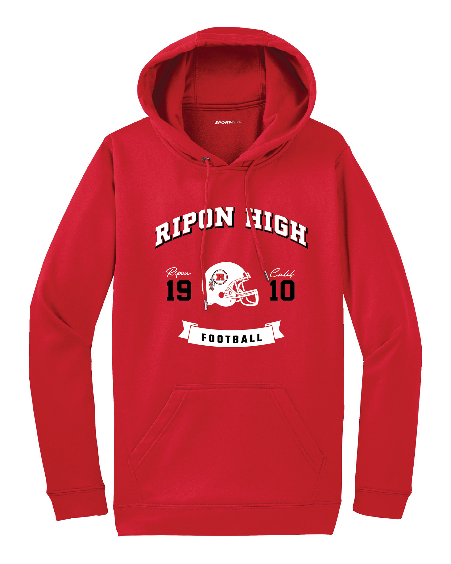 RHS Sports #1 Red Dri-Fit Hoodie (choose your sport)