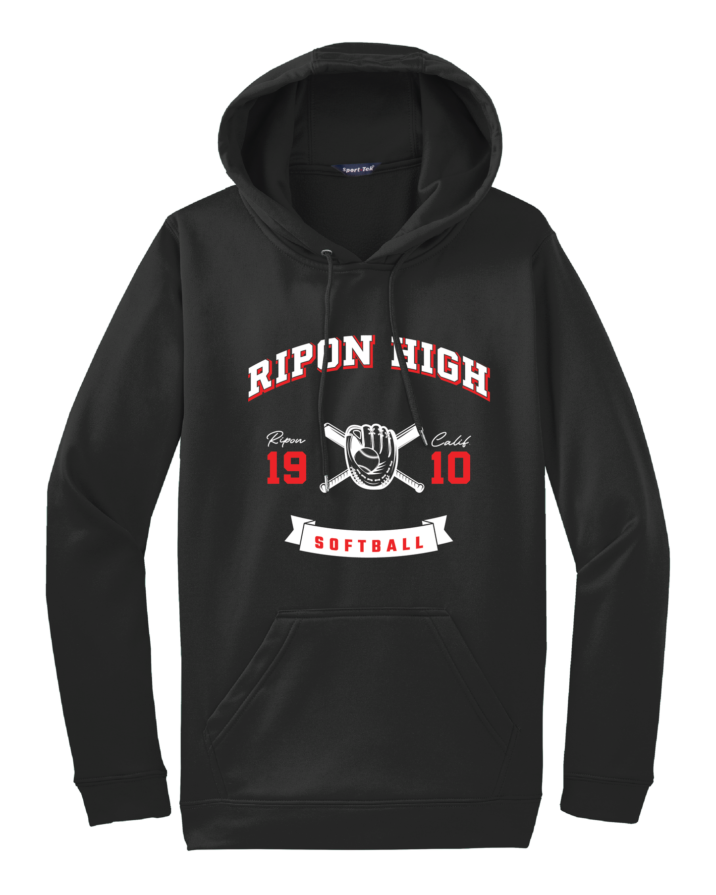 RHS Sports #1 Black Dri-Fit Hoodie (choose your sport)