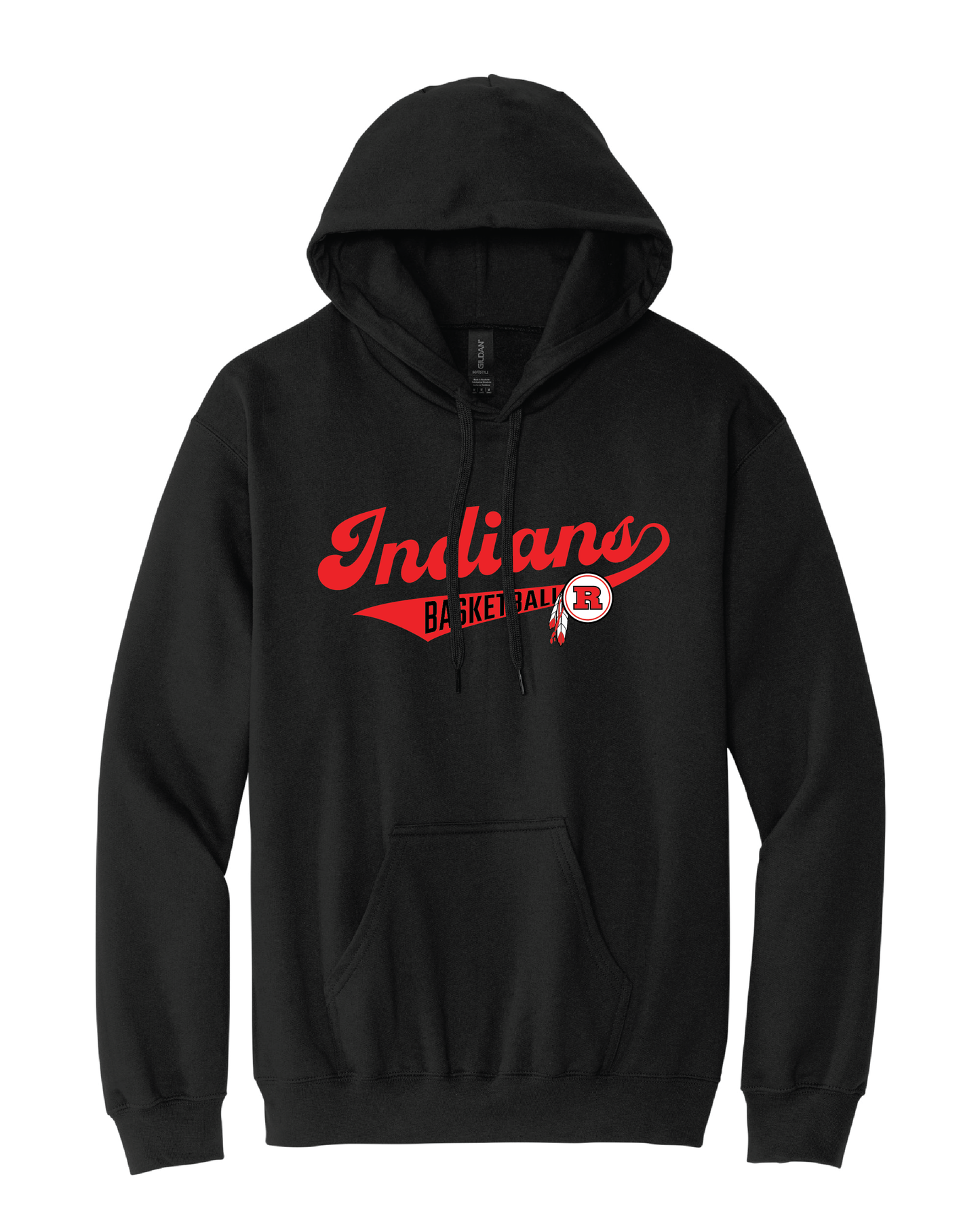 RHS Sports #2 Black Standard Hoodie (choose your sport)