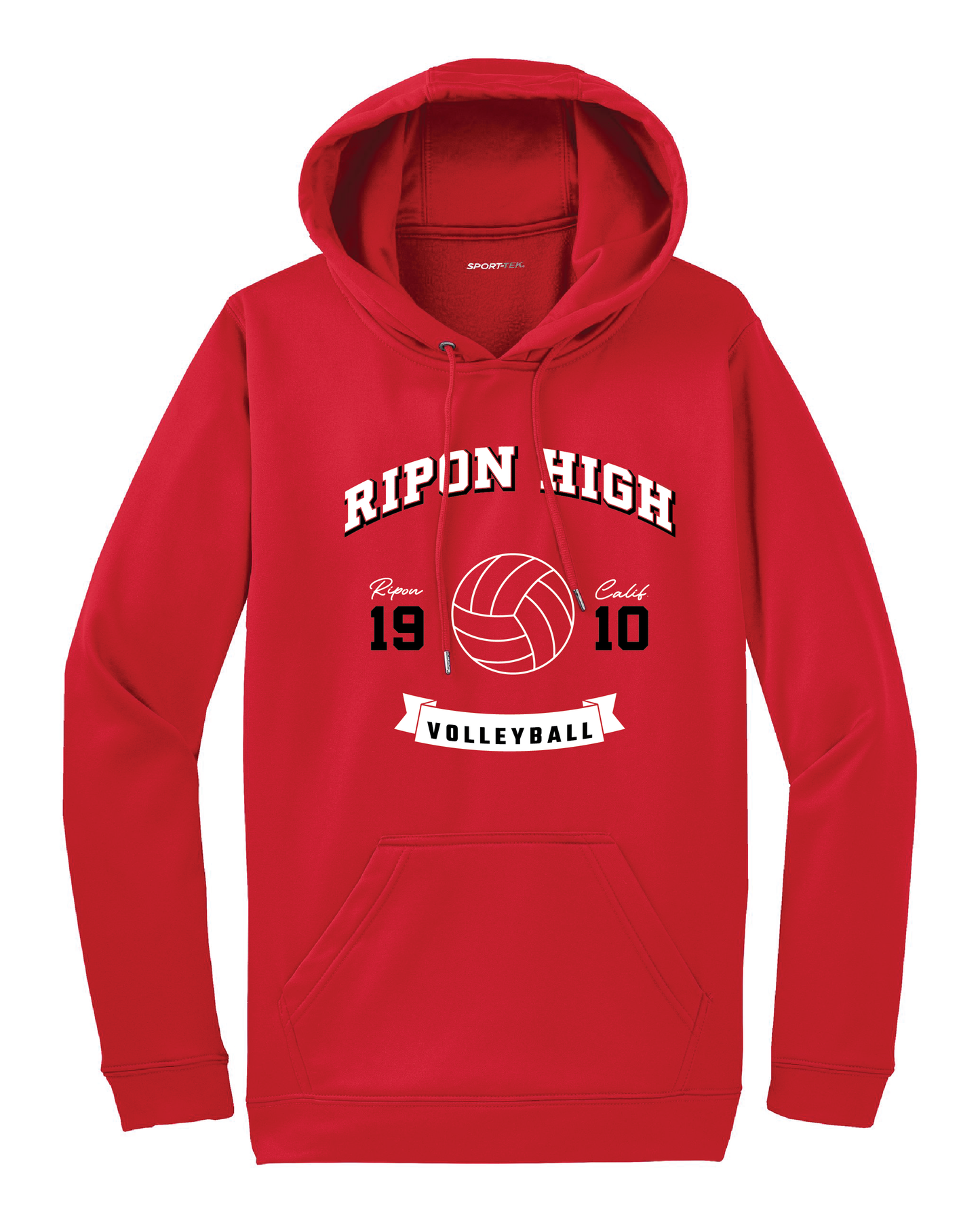 RHS Sports #1 Red Dri-Fit Hoodie (choose your sport)
