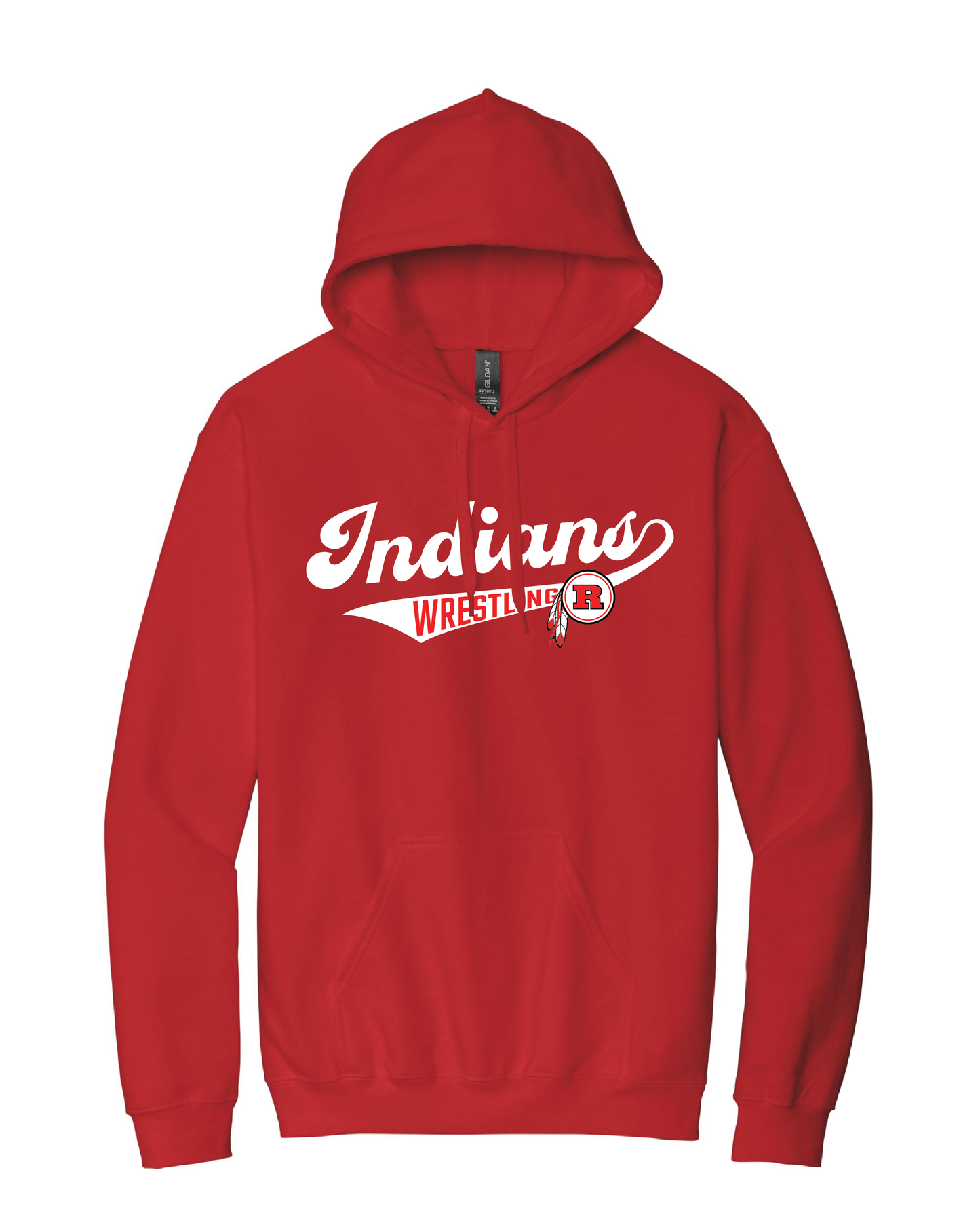 RHS Sports #2 Red Standard Hoodie (choose your sport)