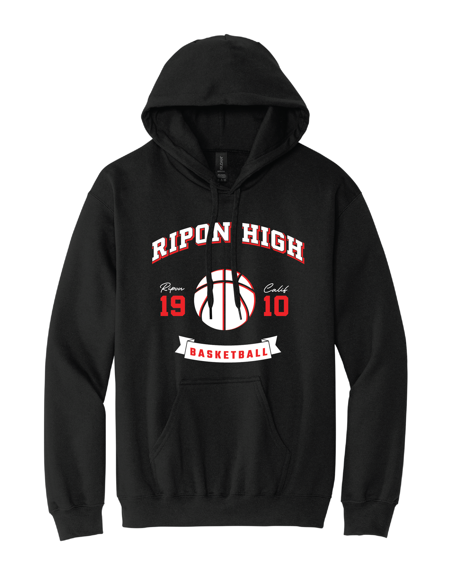 RHS Sports #1 Black Standard Hoodie (choose your sport)