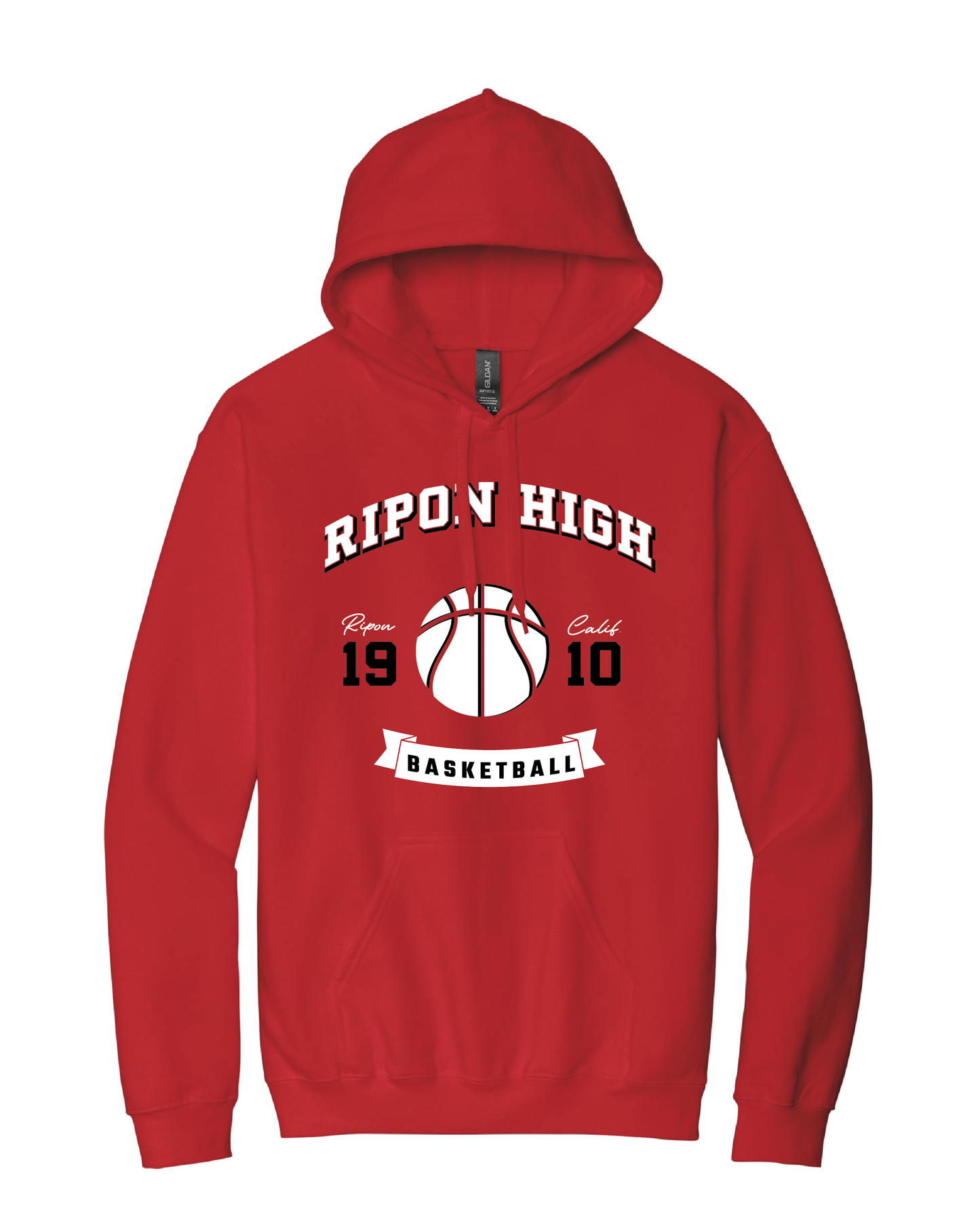 RHS Sports #1 Red Standard Hoodie (choose your sport)