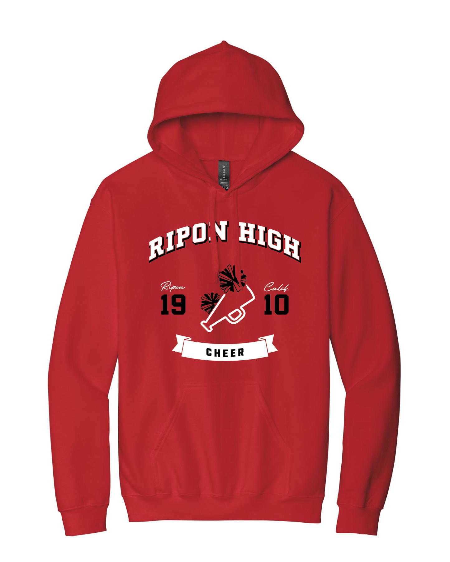 RHS Sports #1 Red Standard Hoodie (choose your sport)