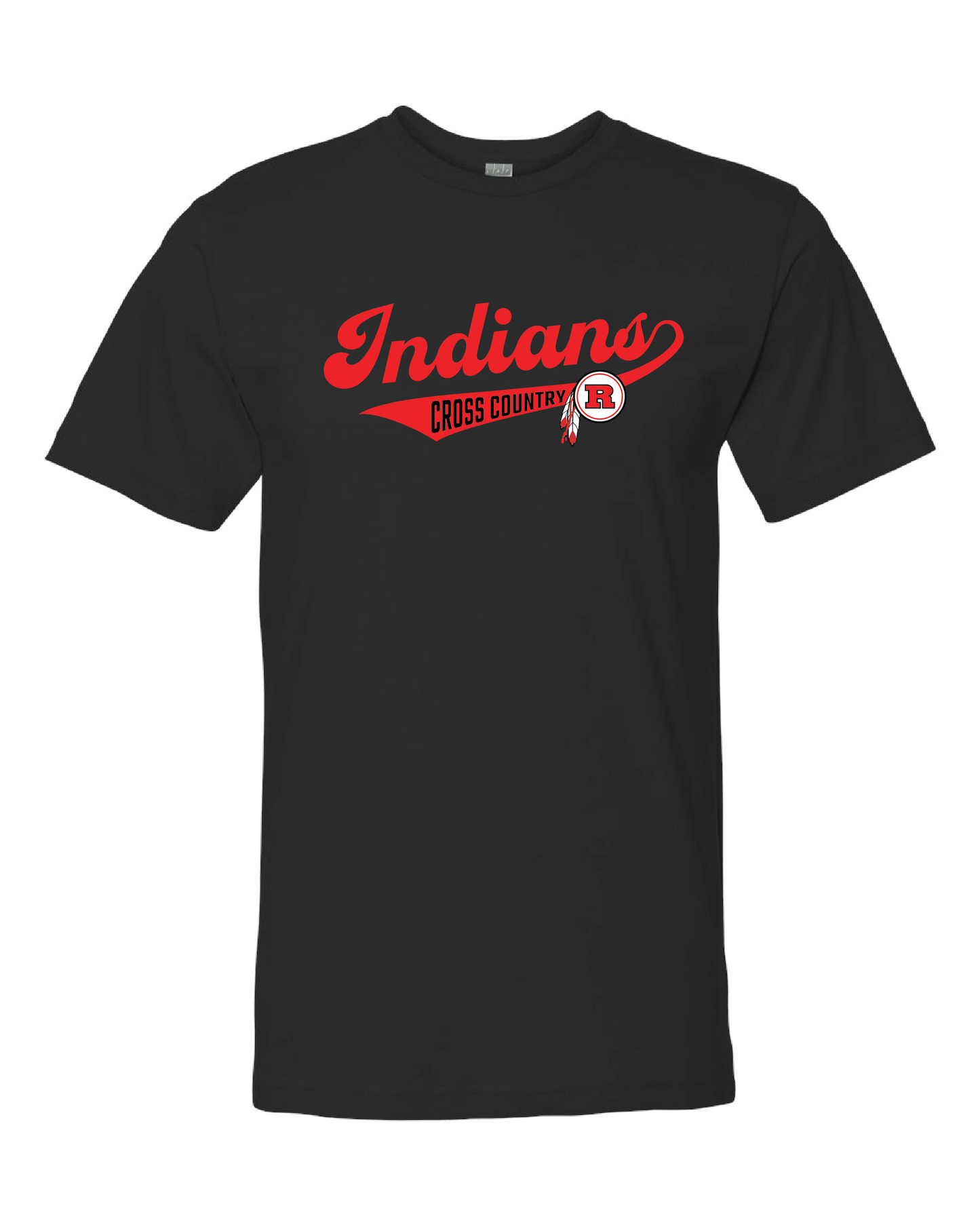 RHS Sports #2 Black Cotton Tee (choose your sport)