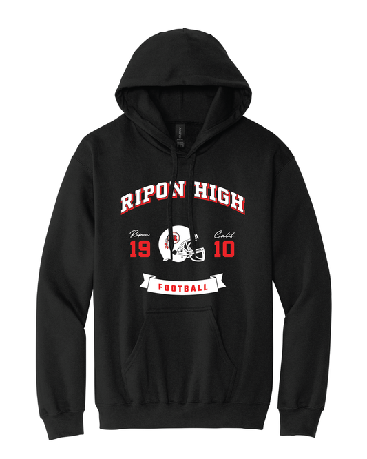 RHS Sports #1 Black Standard Hoodie (choose your sport)
