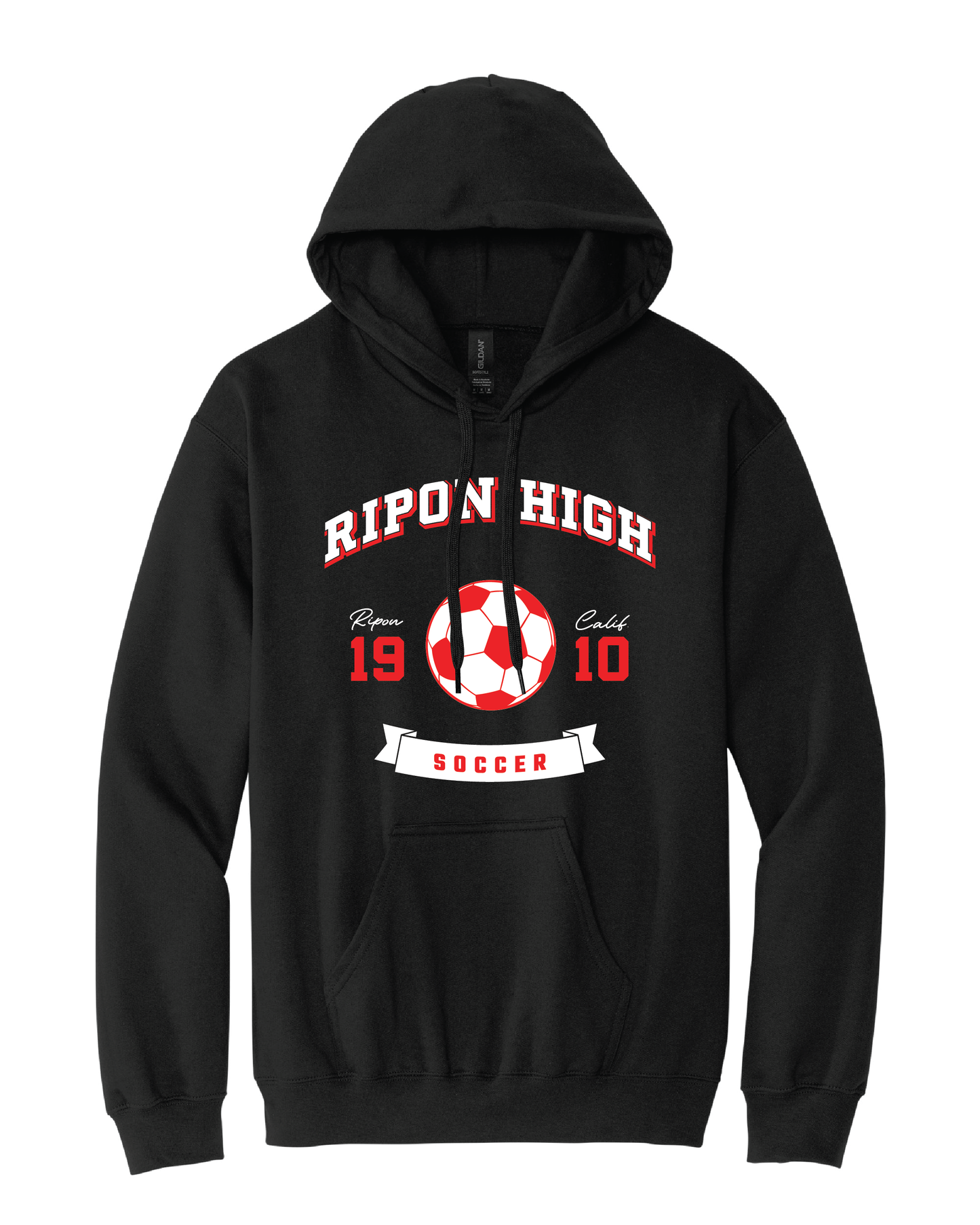 RHS Sports #1 Black Standard Hoodie (choose your sport)