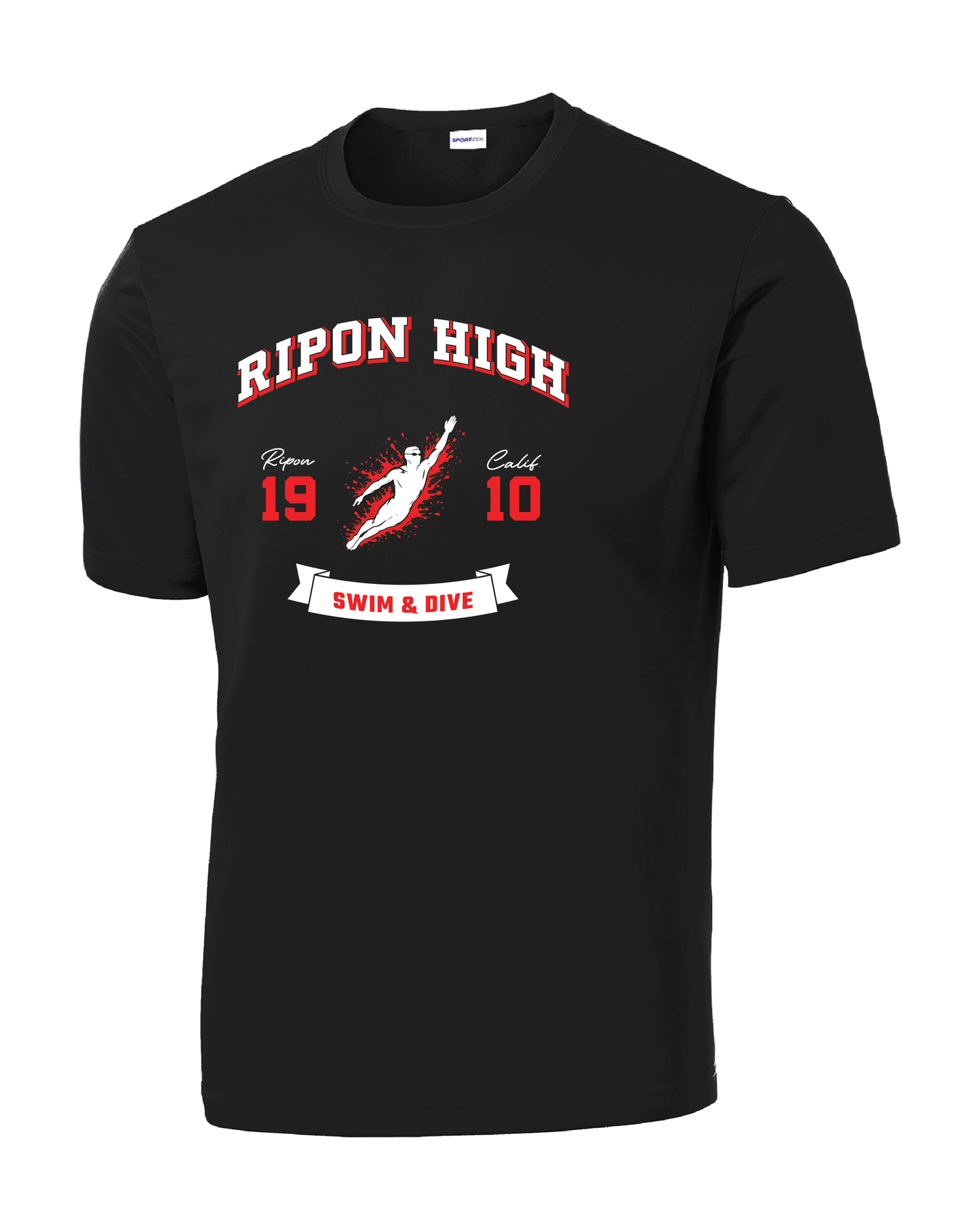 RHS Sports #1 Black Dri-Fit Tee (choose your sport)